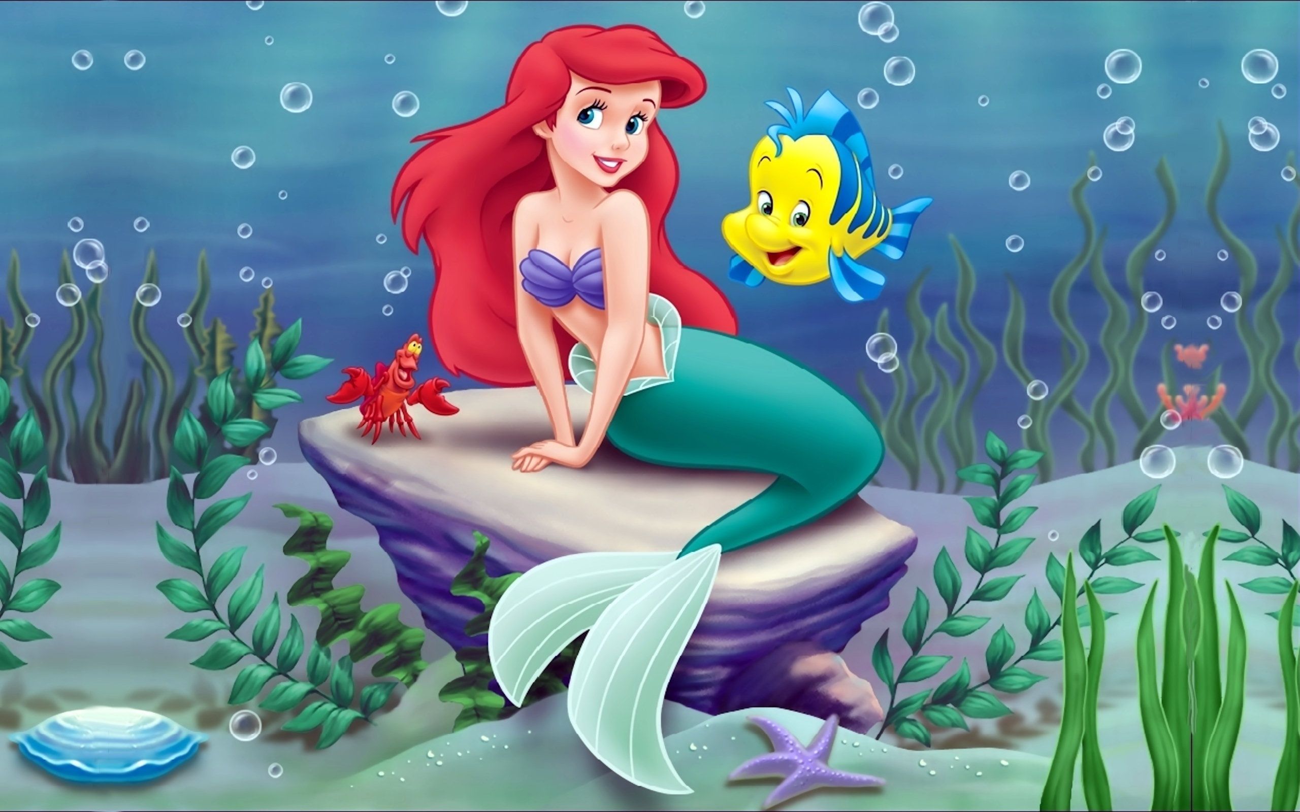 The little mermaid wallpaper - Ariel, mermaid