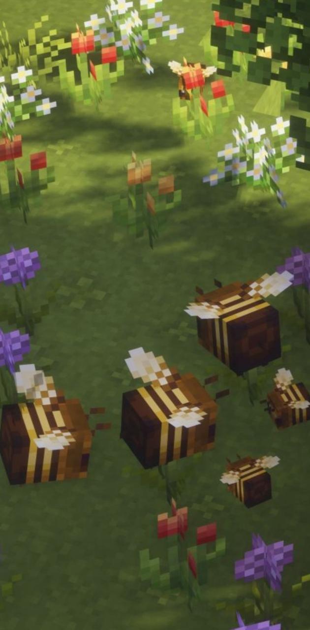 A beekeeper in minecraft - Minecraft
