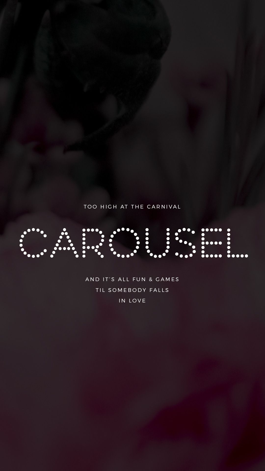 Carousel - A dark and moody circus themed desktop wallpaper. - Melanie Martinez