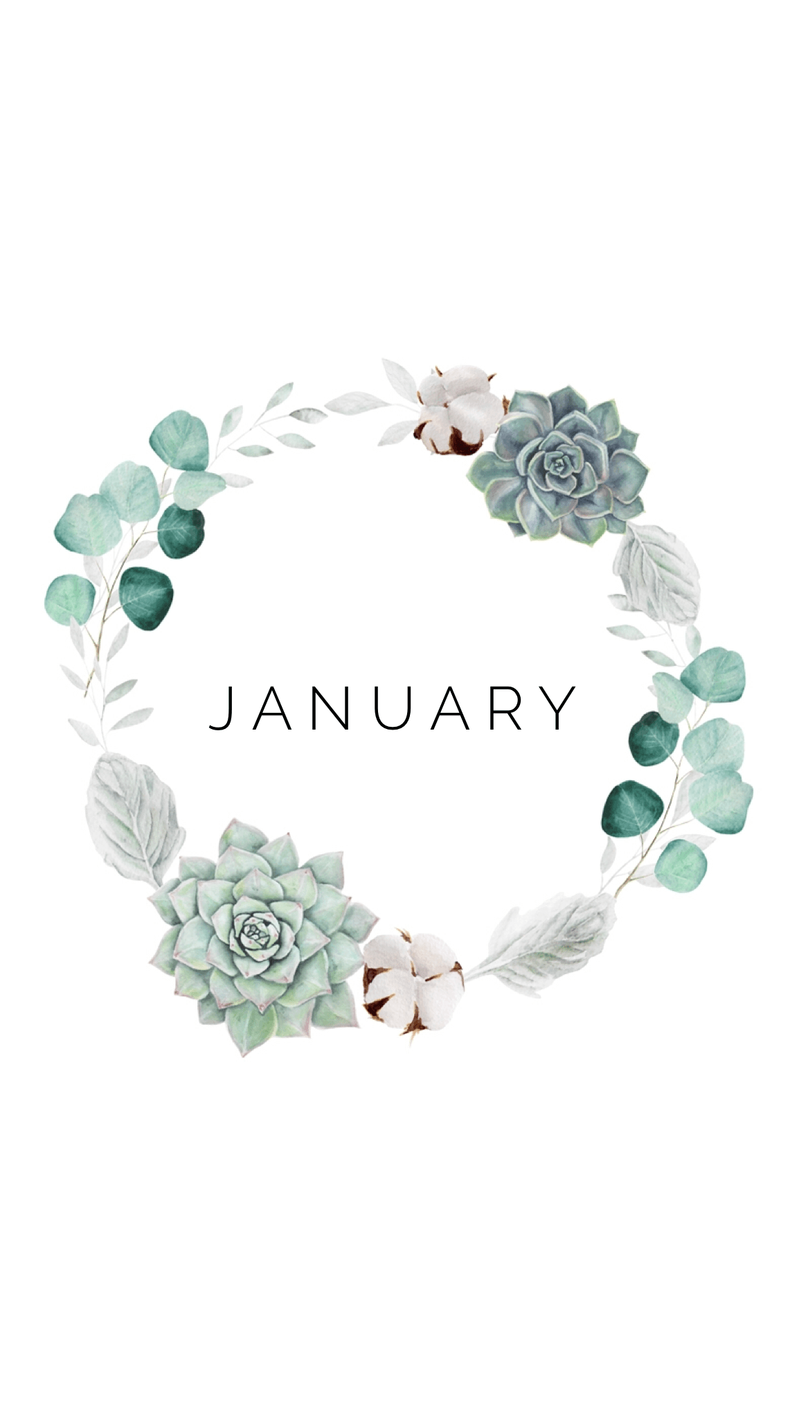 January Wallpaper