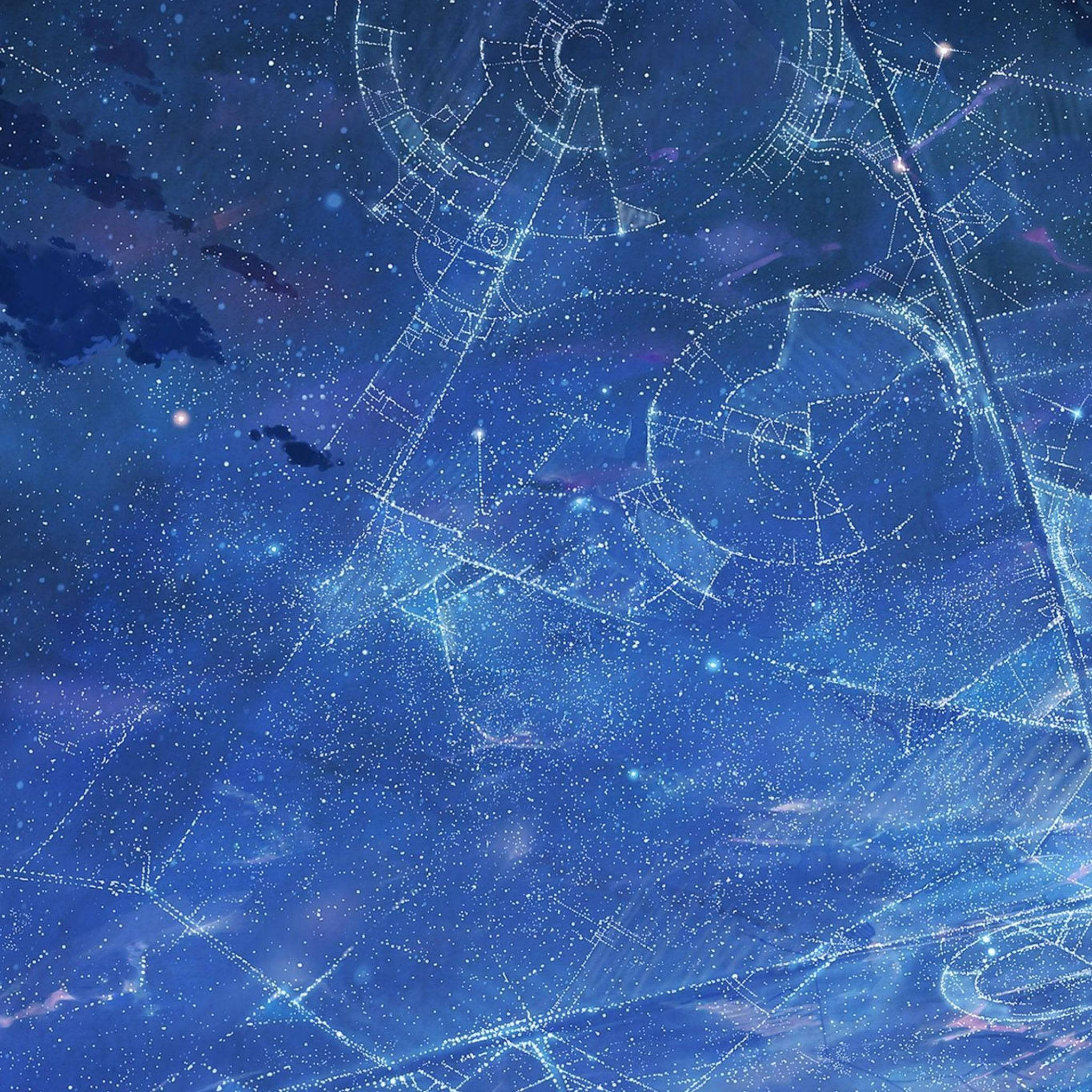 Download Aesthetic iPad Constellation Wallpaper