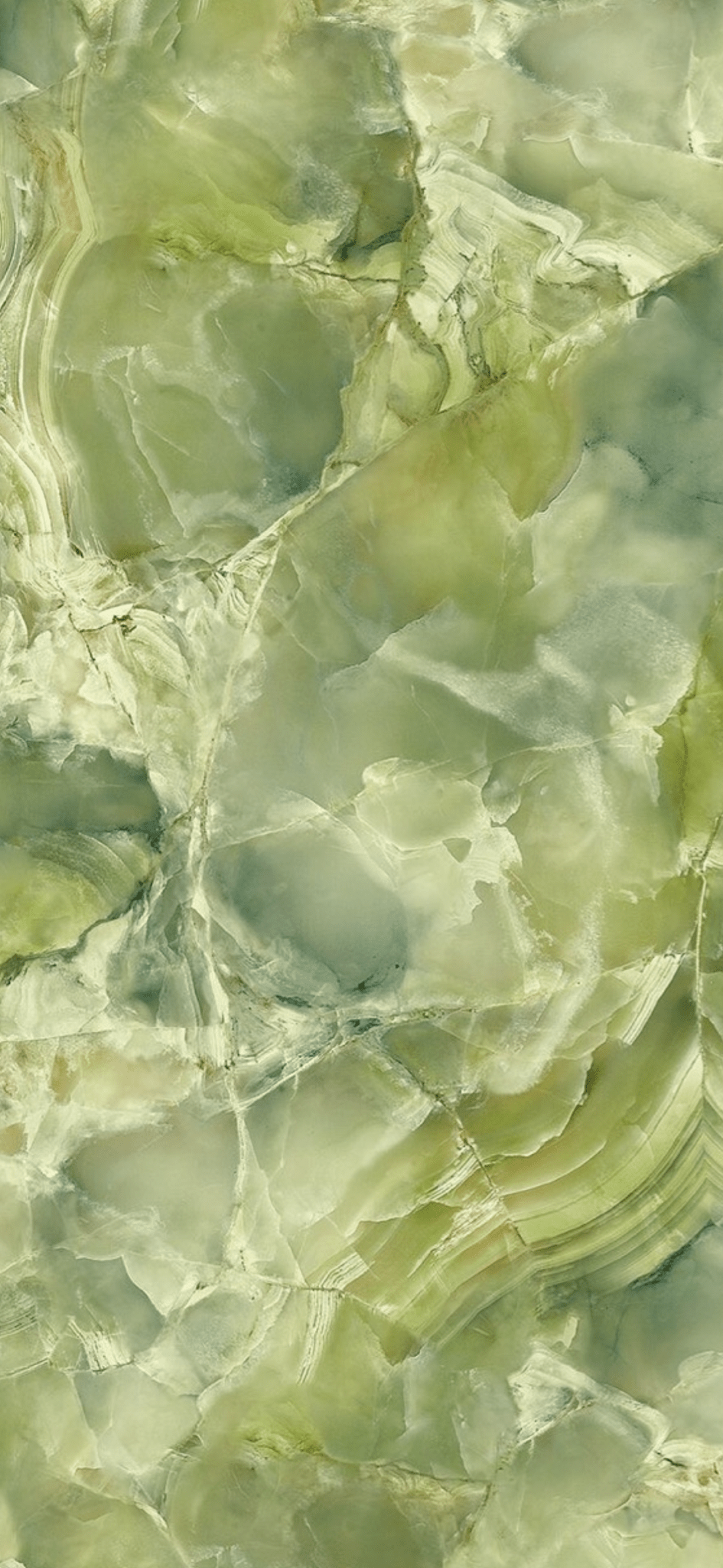 A green marble background with white and grey veining. - Sage green