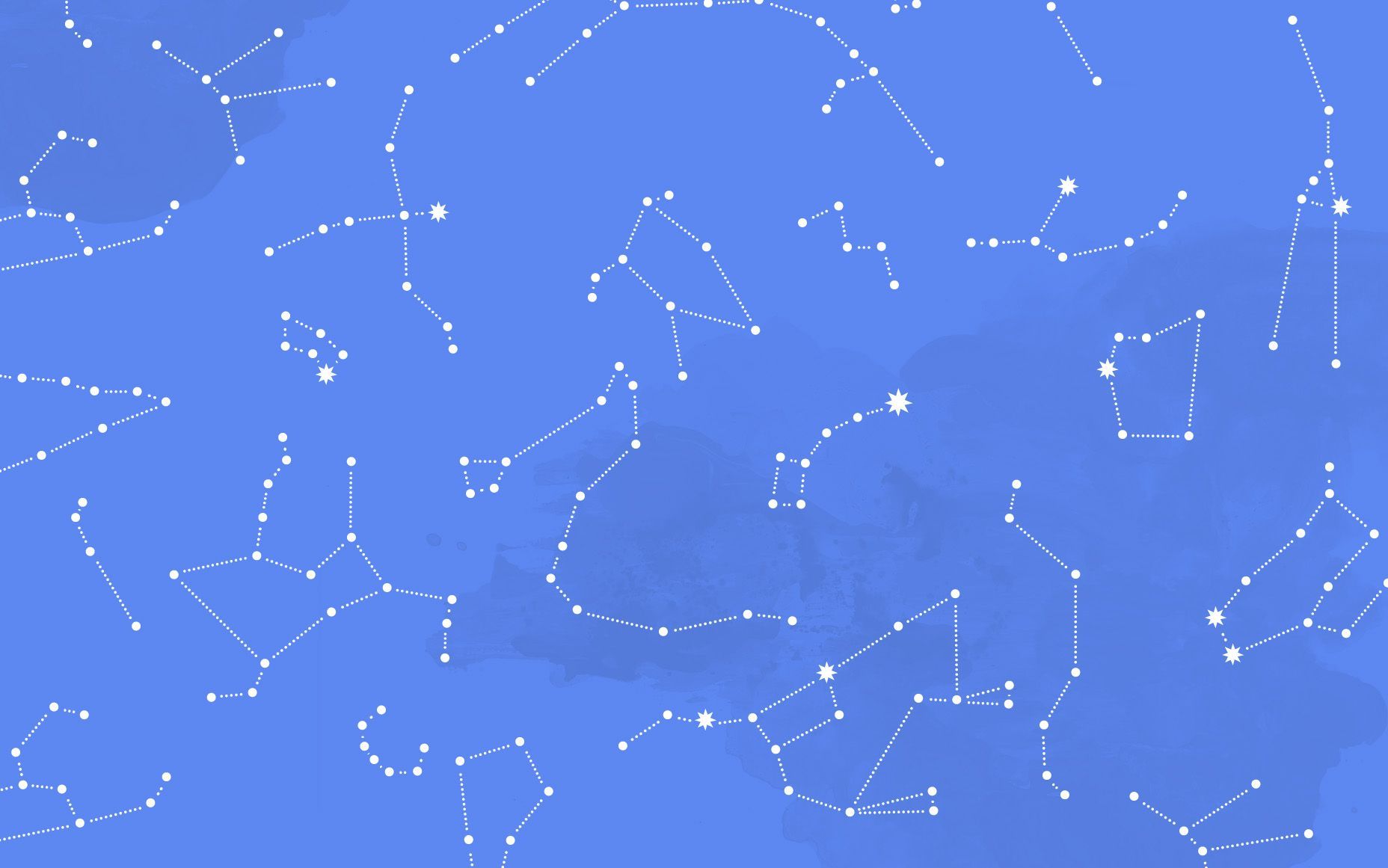 A map of stars and constellations - Constellation