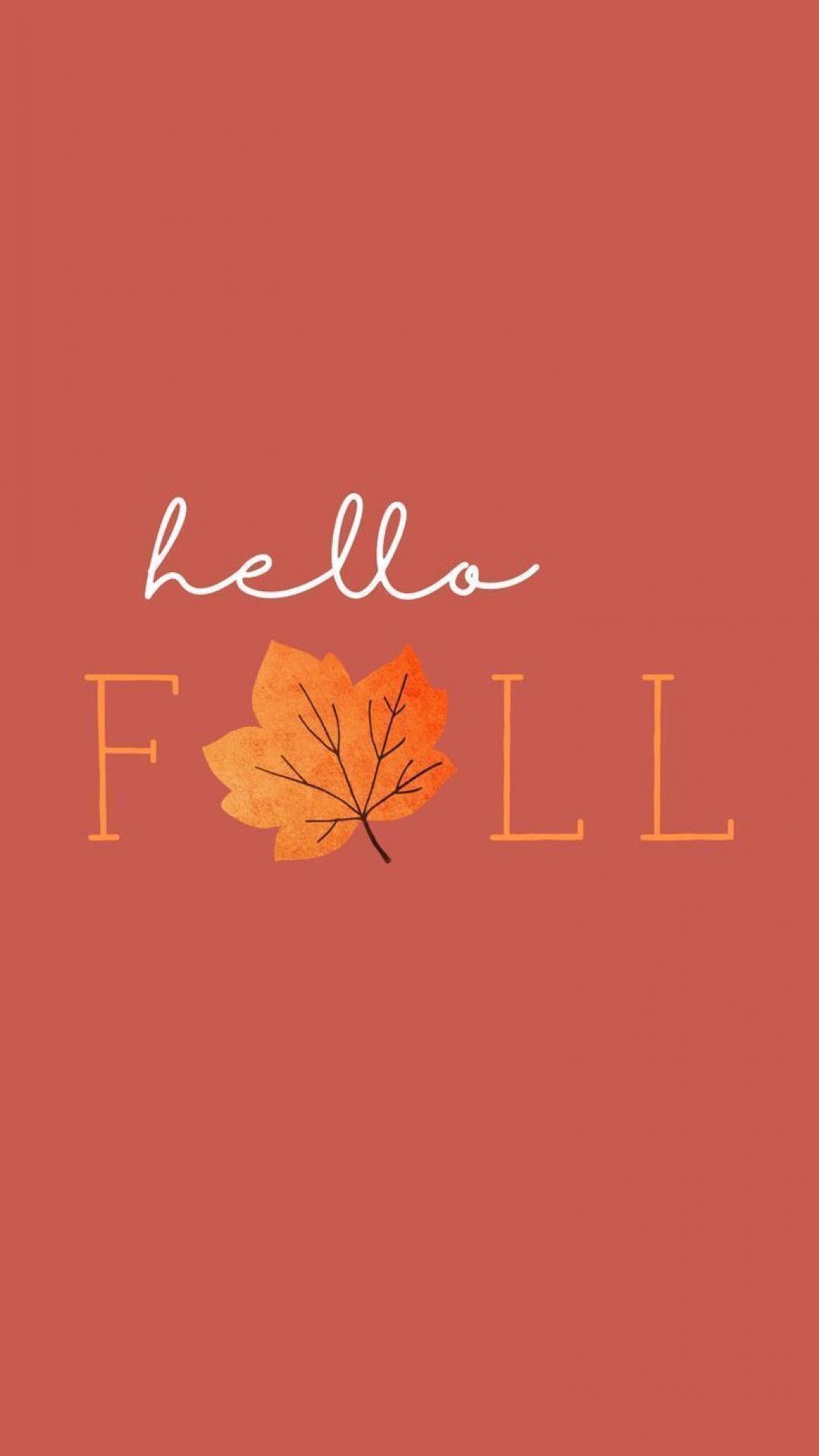 Download Thanksgiving Aesthetic Hello Fall Wallpaper