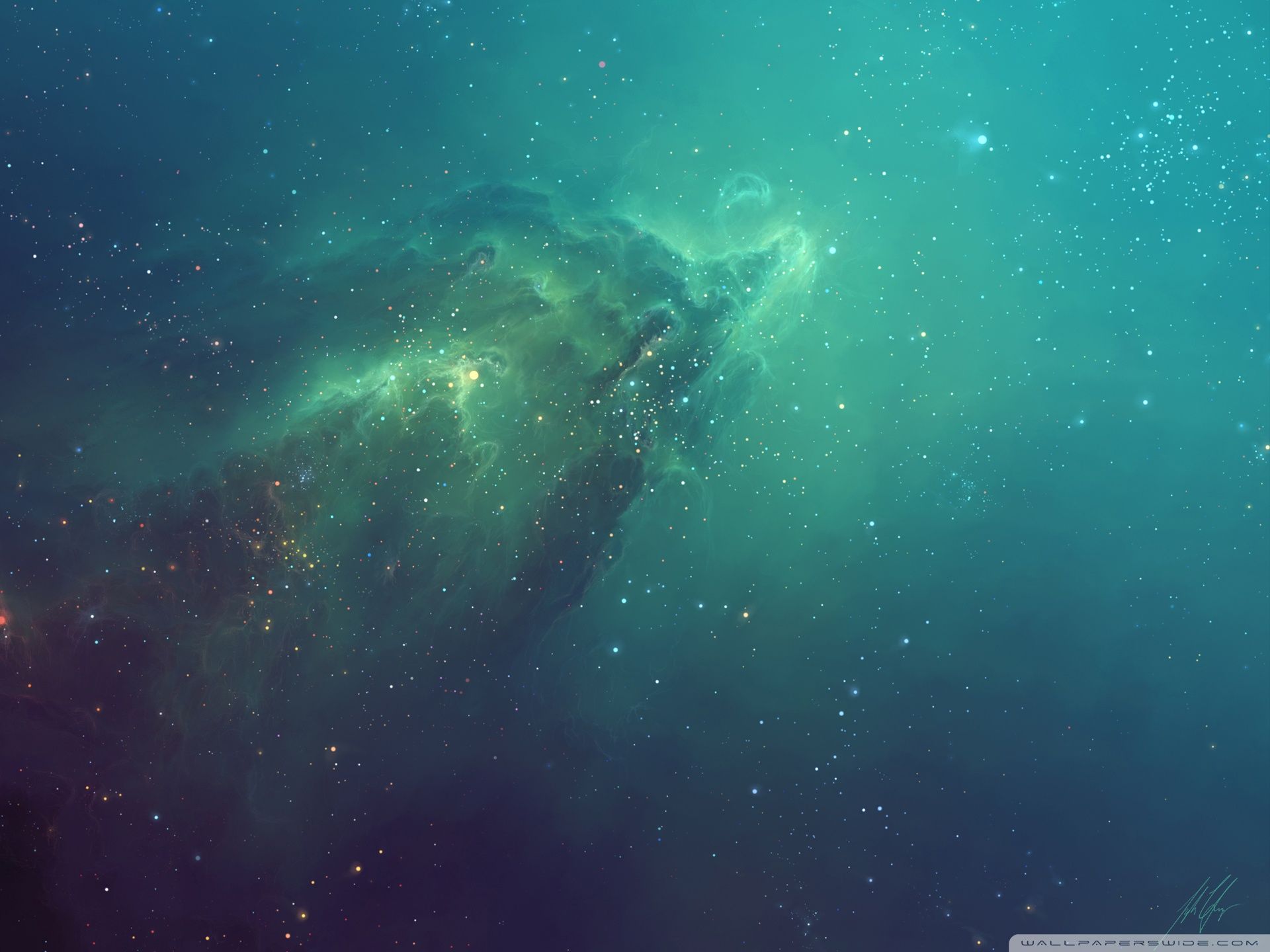 Ghost Nebula Ultra HD Desktop Background Wallpaper for 4K UHD TV : Widescreen & UltraWide Desktop & Laptop : Tablet