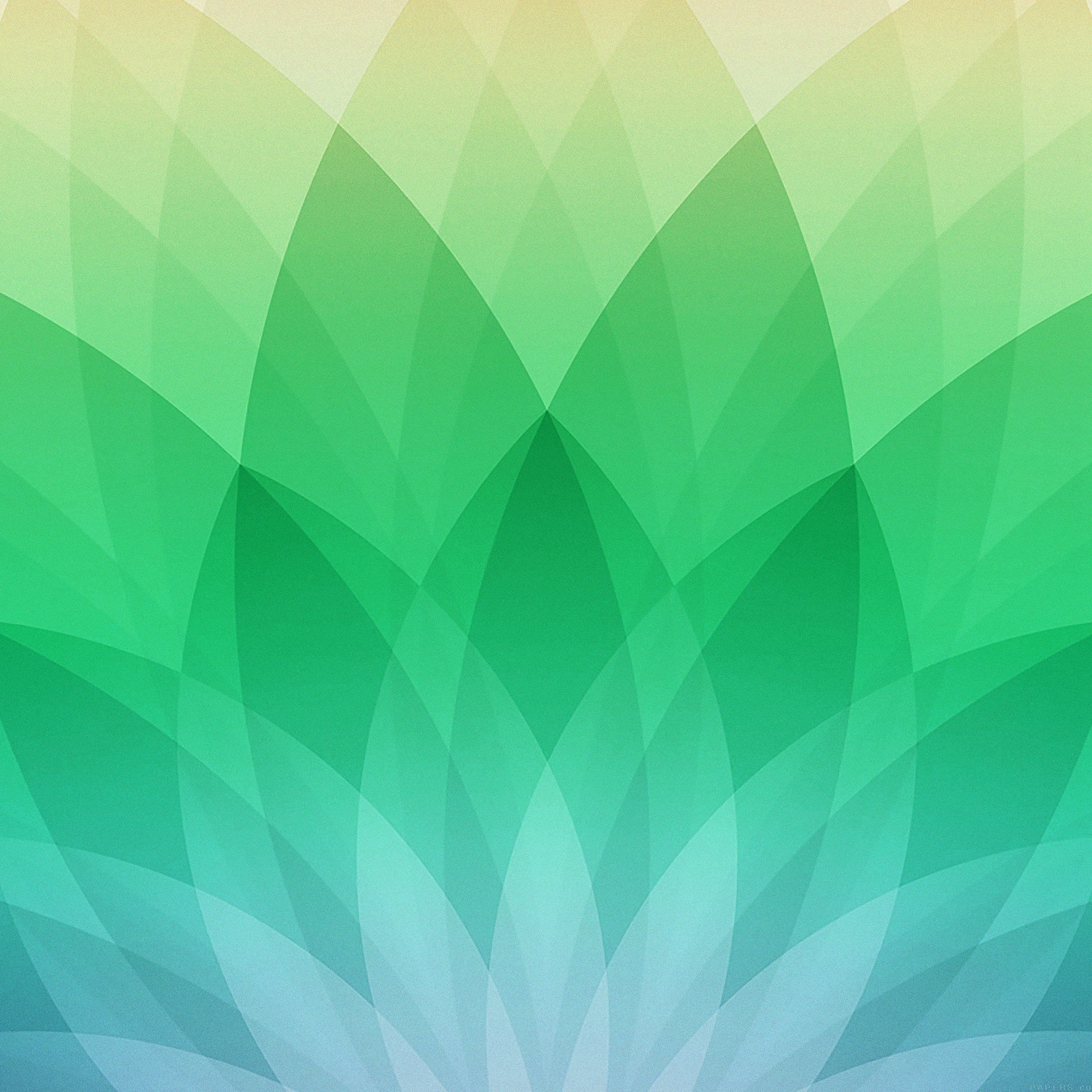 Green blue abstract wallpaper for your iPhone, iPad, desktop or Android device - March