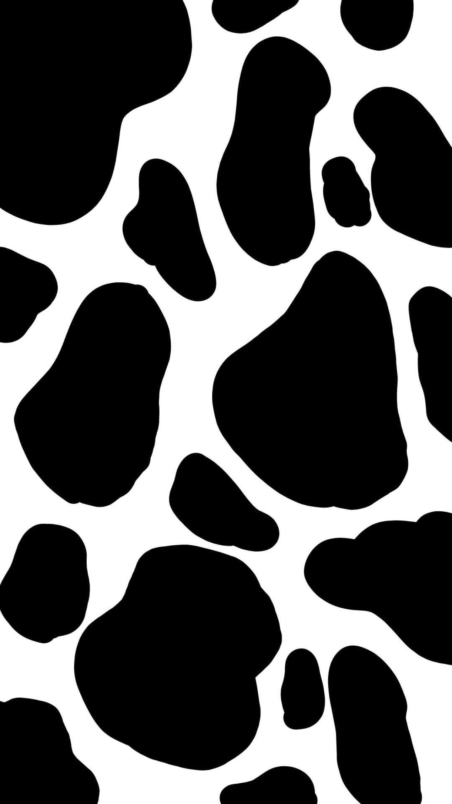 A cow pattern that is great for a phone background - Cow