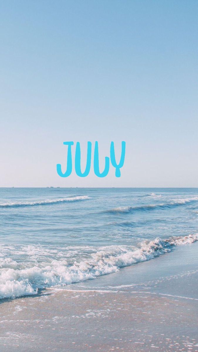 july wallpaper. Wallpaper iphone summer, Cute summer wallpaper, July background