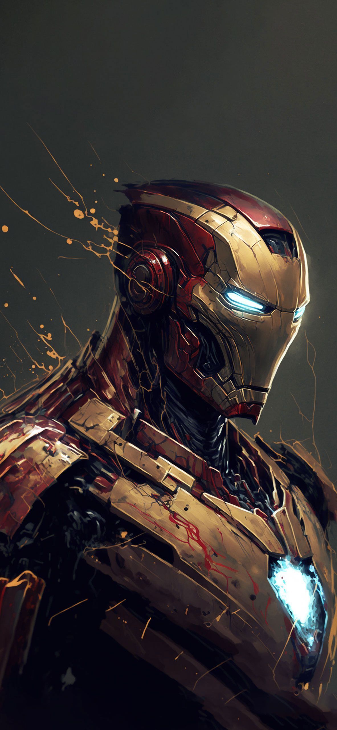 Iron Man iPhone 8 wallpaper, I made this Iron Man wallpaper for iPhone 8, you can use it as home screen wallpaper or lock screen wallpaper. - Marvel, Avengers