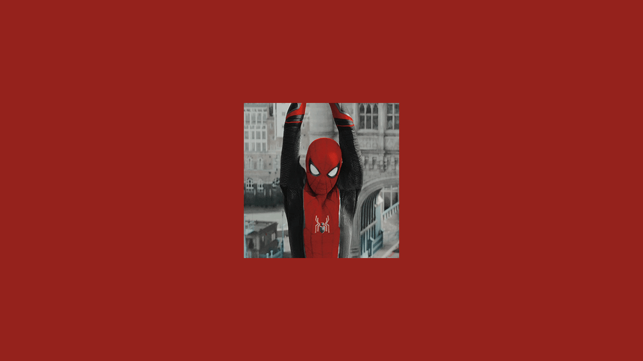 Spider man red wallpaper - Marvel