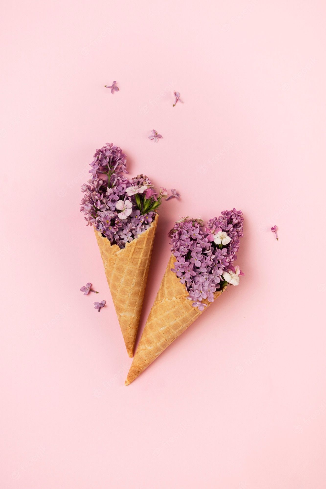 Ice Cream Flower Image
