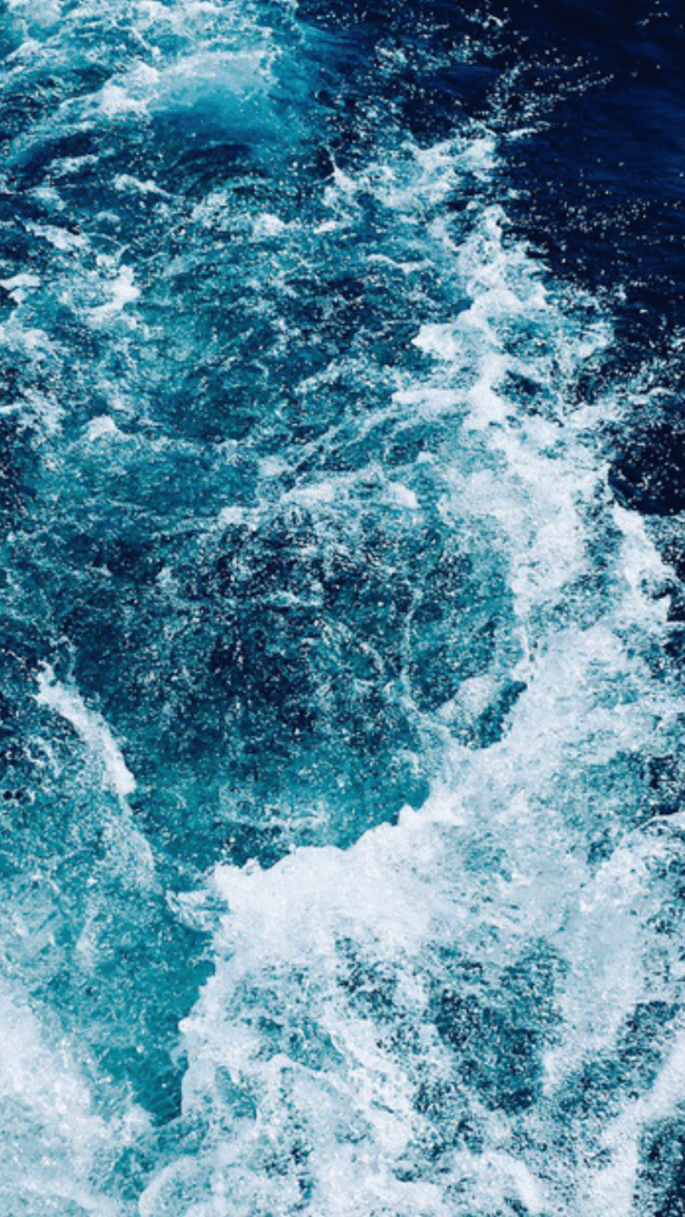 A photo of the ocean with waves - Ocean