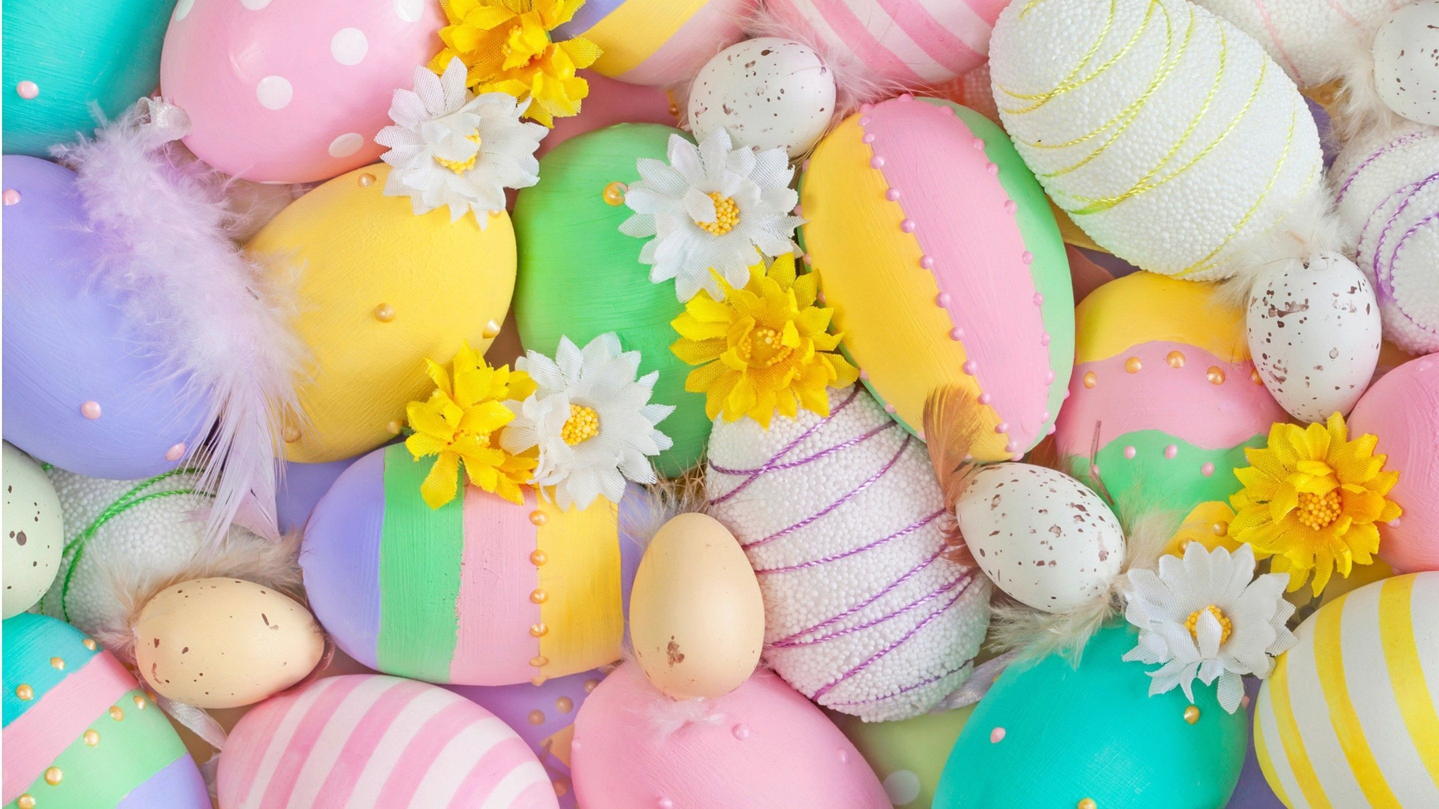 A colorful collection of easter eggs - Easter, egg