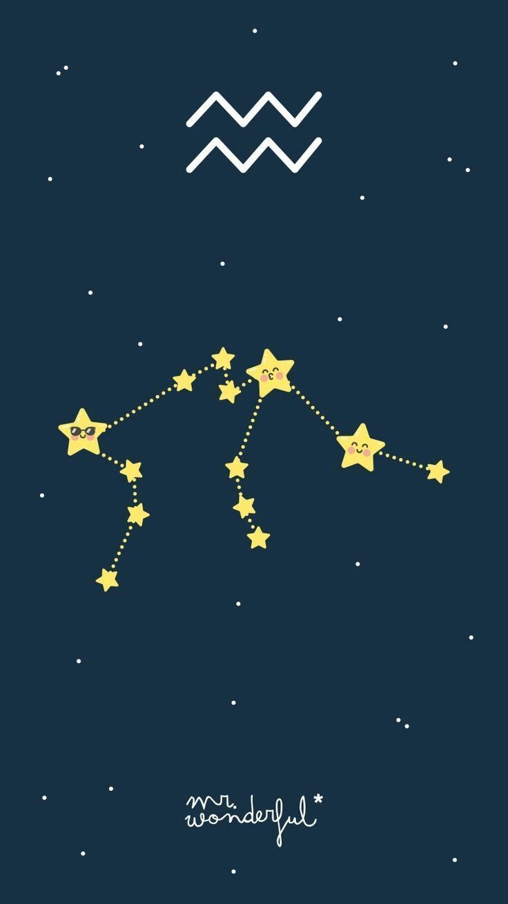 Aquarius Constellation Wallpaper
