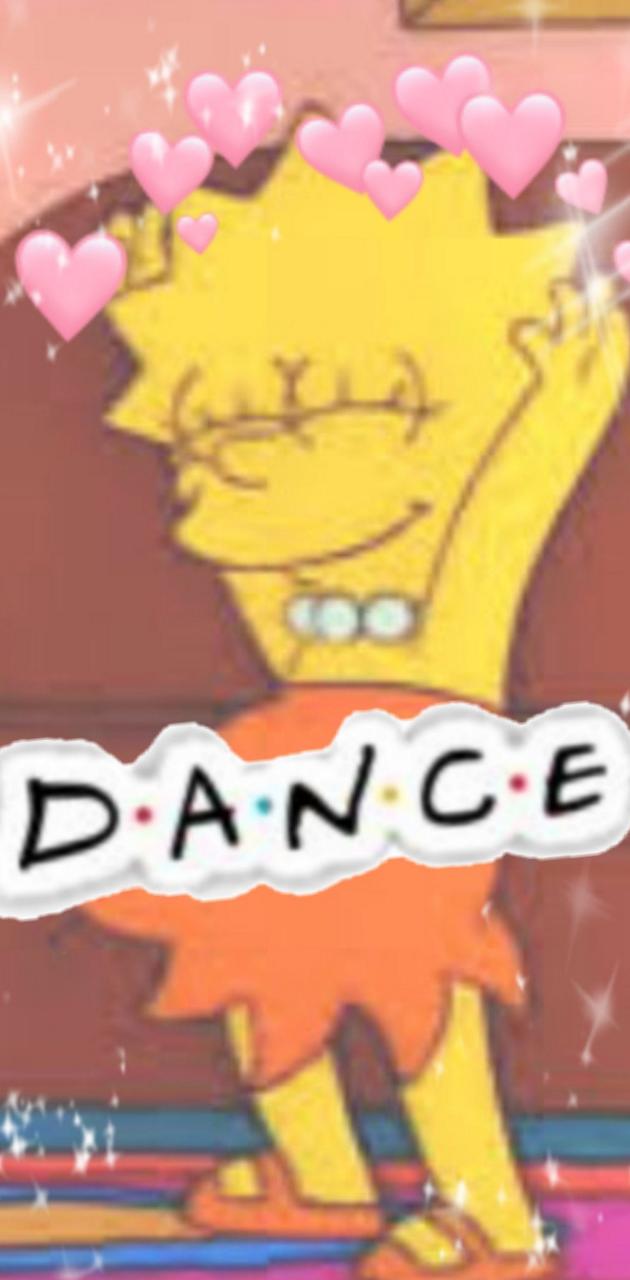 Lisa Simpson dance wallpaper for iPhone and Android phone. - The Simpsons, Lisa Simpson