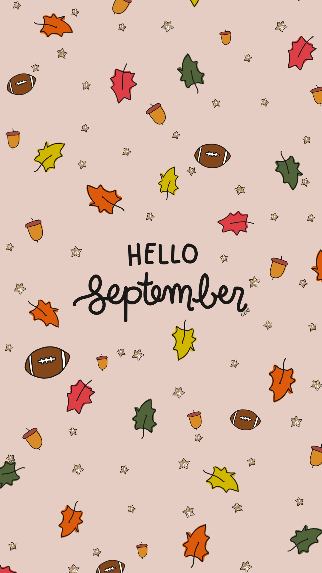 Hello September wallpaper for your phone! Get it now for free! - September