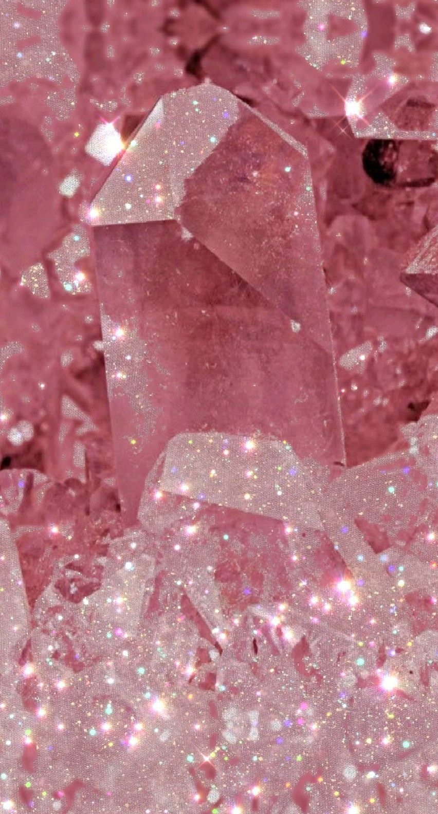 Glitter Minerals. Pink glitter wallpaper, Pink tumblr aesthetic, Pastel pink aesthetic
