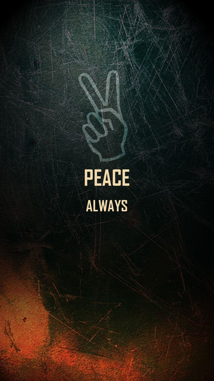 Peace always wallpaper by kg3designs - Peace