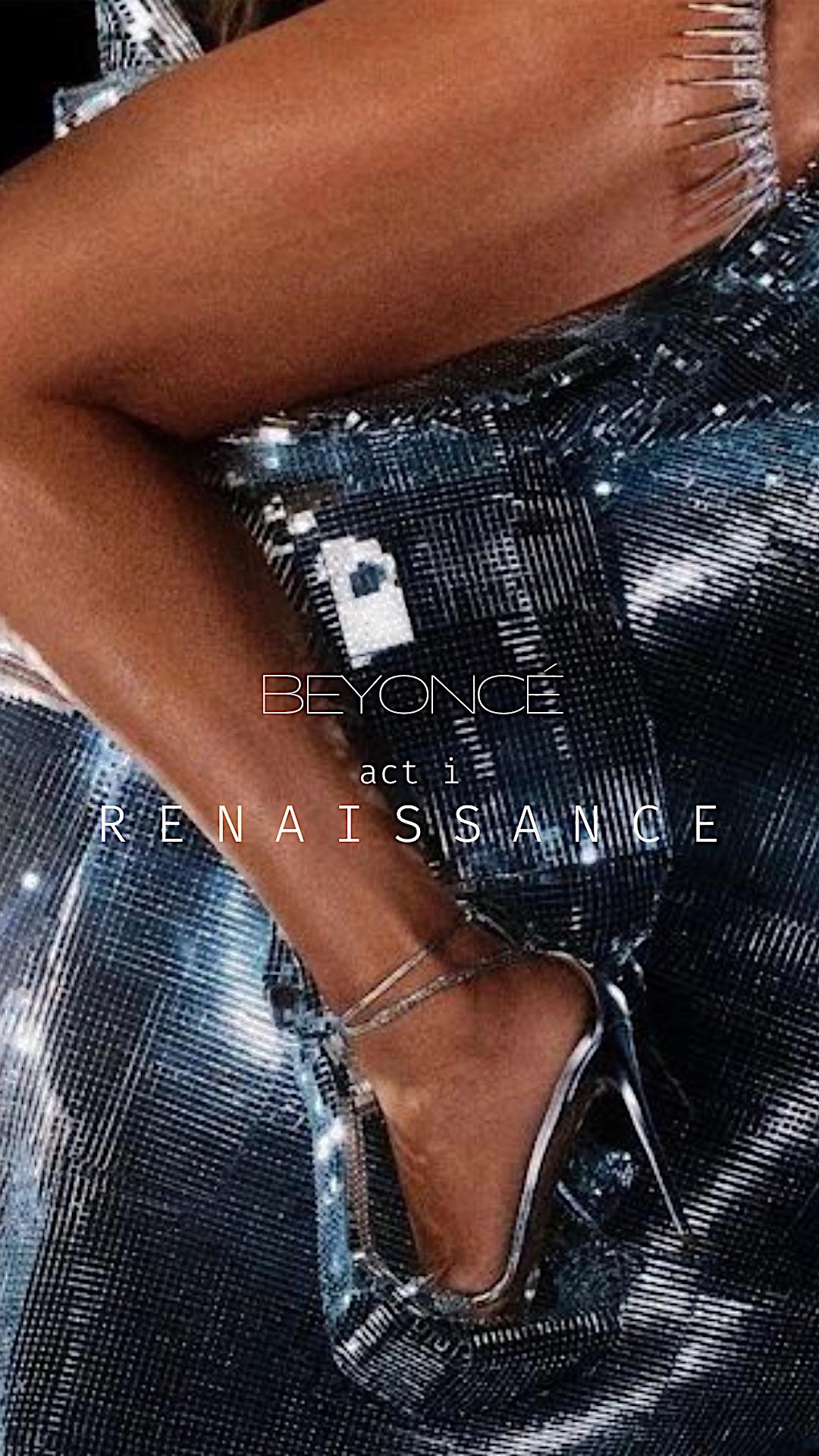 Beyoncé, act 1: Renaissance. The cover art for the new album. - Beyonce