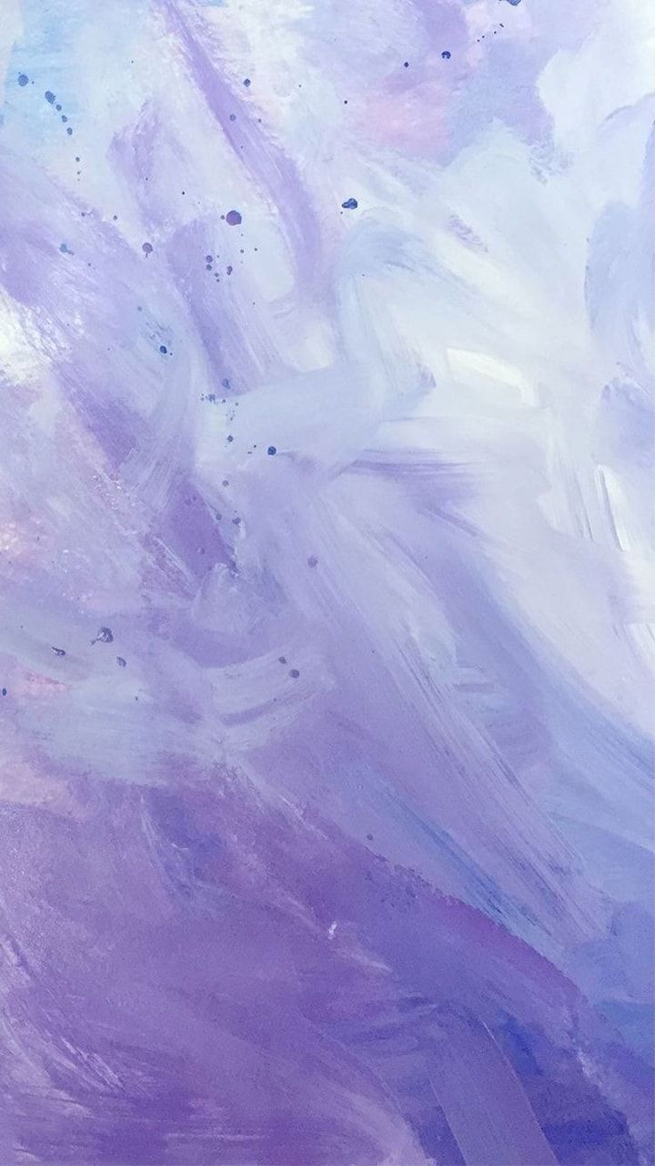 Aesthetic purple painting wallpaper for iPhone. - Lavender