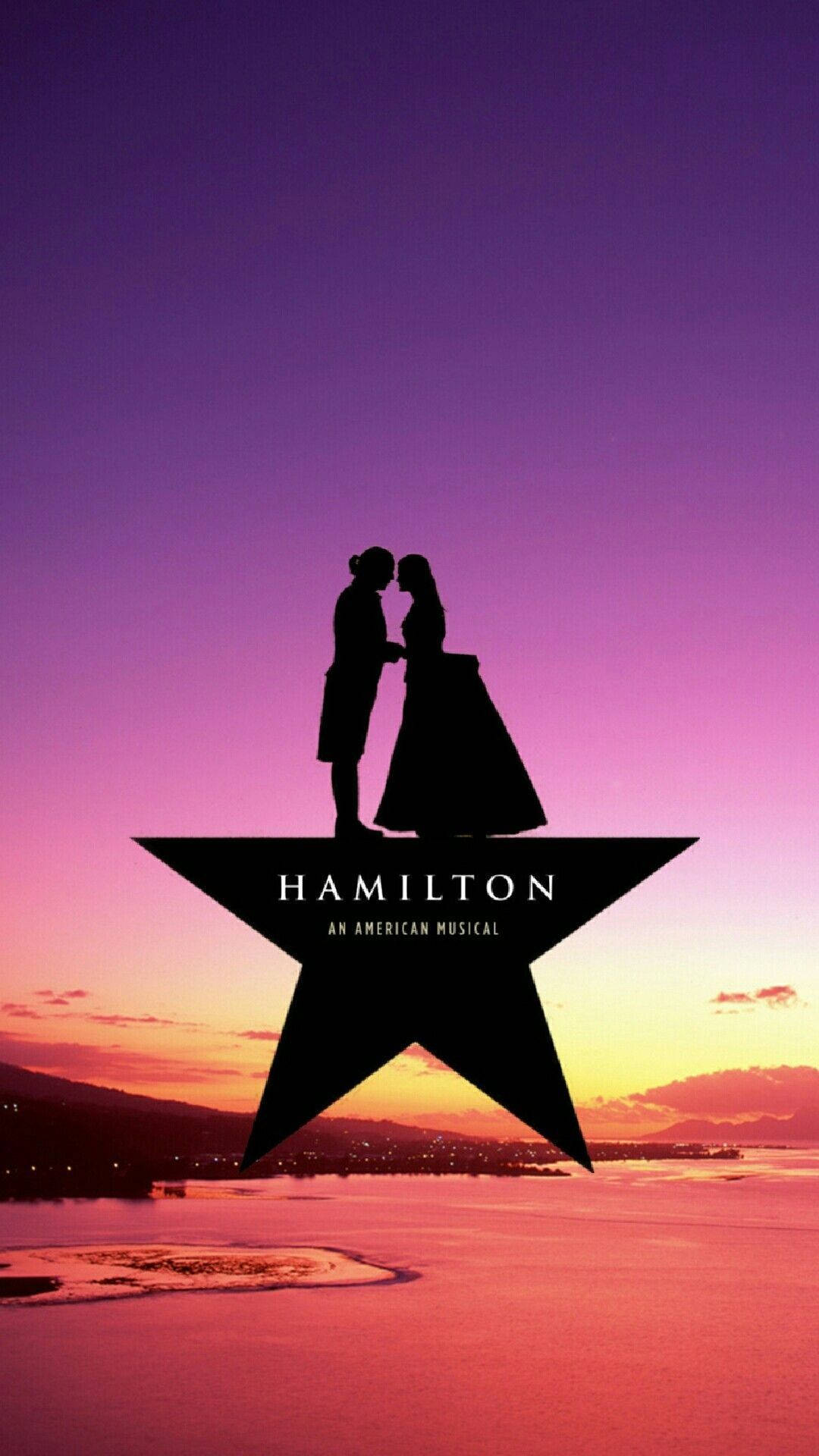 A poster for the play hamilton - Broadway, Hamilton