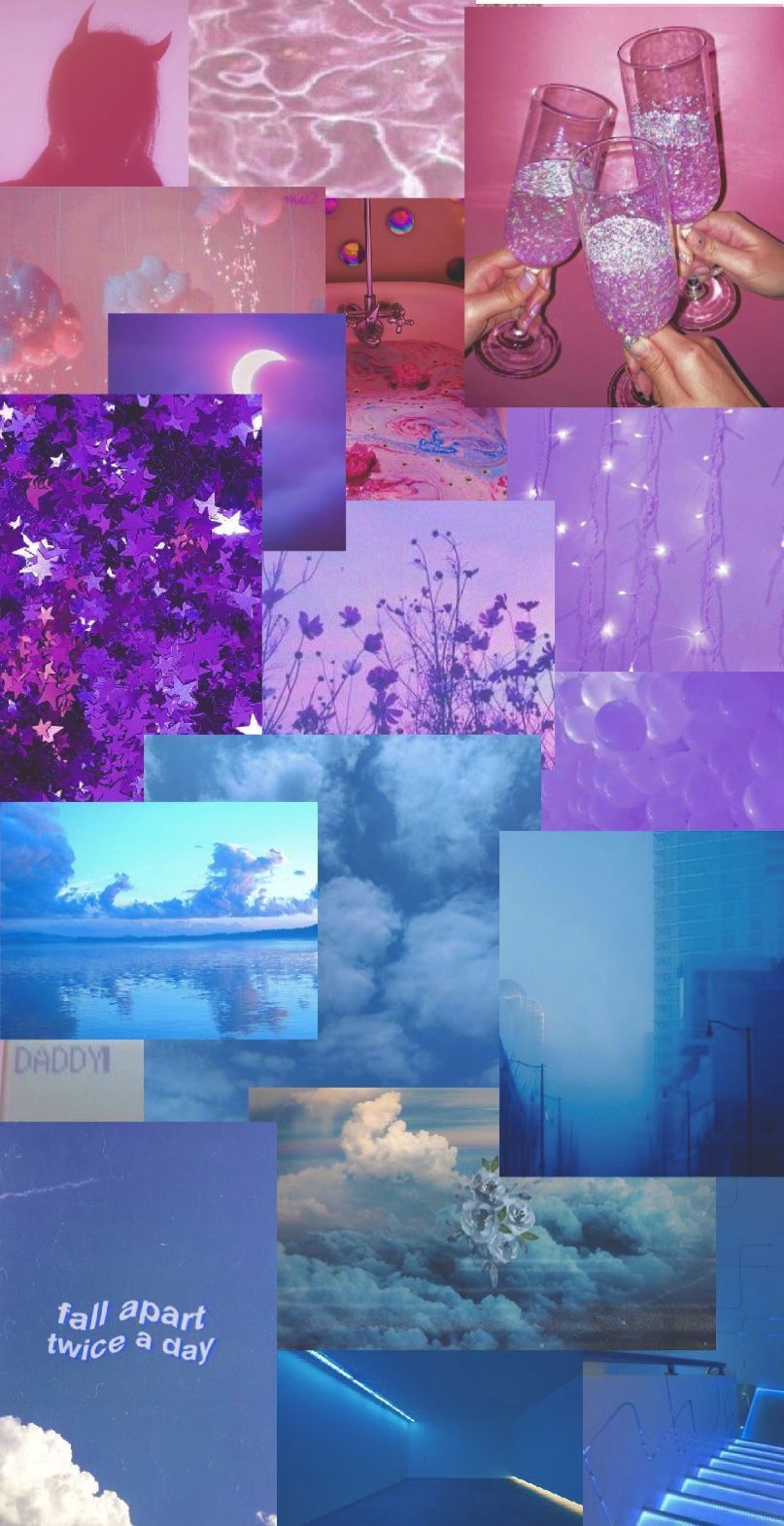 A collage of pictures with different colors - Bisexual