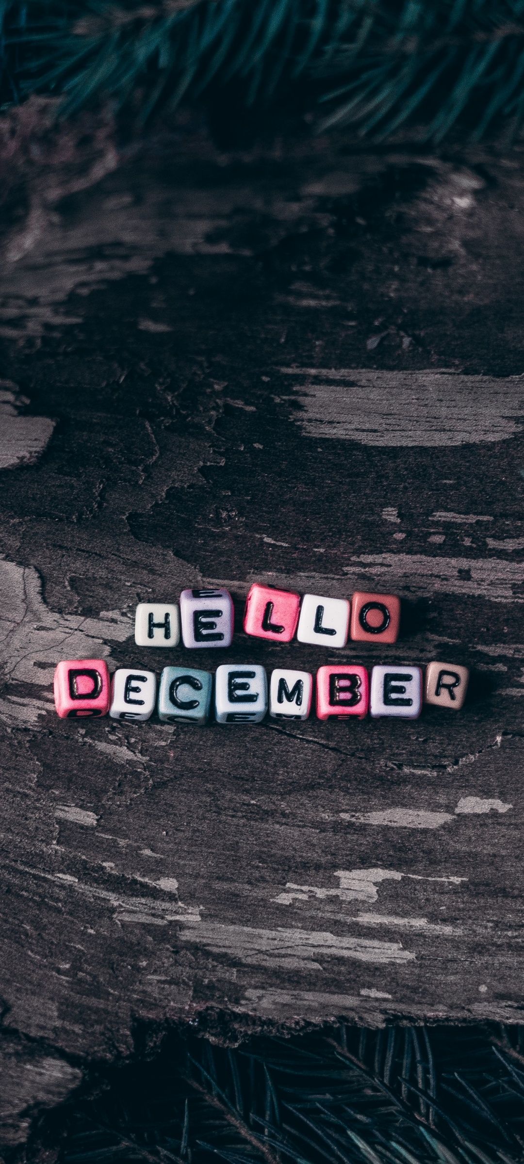 Hello December, good morning, 1242x2688, iPhone 11 Pro wallpaper - December