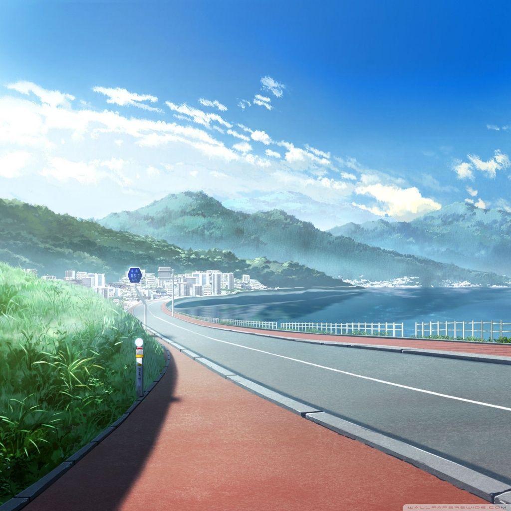 Anime Landscape Ultra HD Desktop Background Wallpaper for 4K UHD TV : Multi Display, Dual Monitor : Tablet