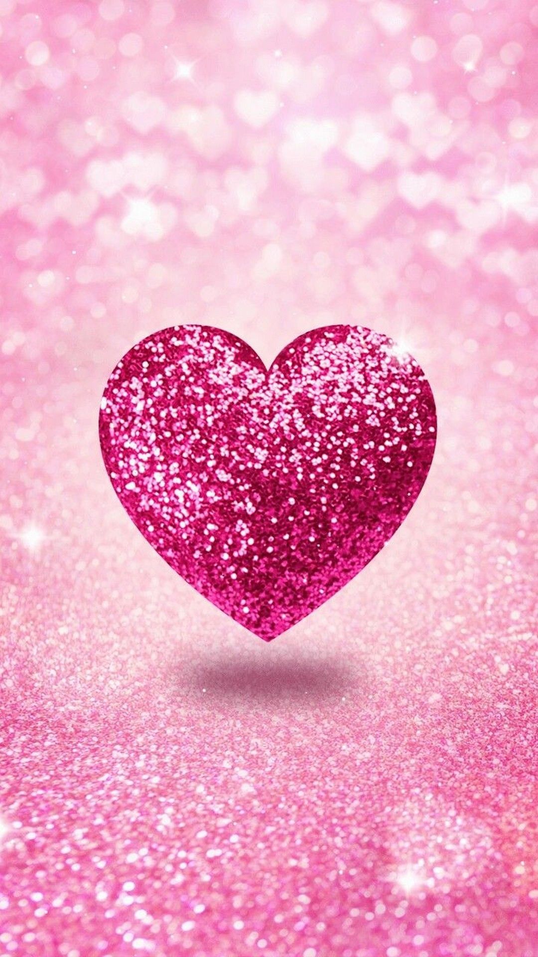 Pink heart Wallpaper Download