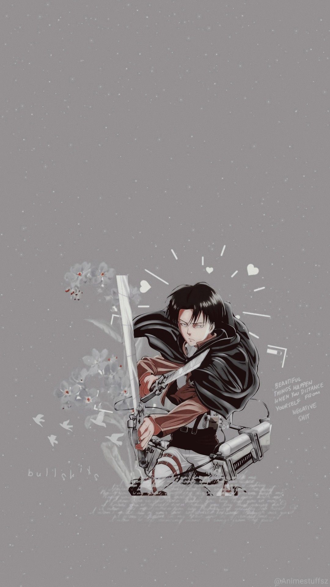 Levi Ackerman wallpaper for iPhone with high-resolution 1080x1920 pixel. You can use this wallpaper for your iPhone 5, 6, 7, 8, X, XS, XR backgrounds, Mobile Screensaver, or iPad Lock Screen - Attack On Titan