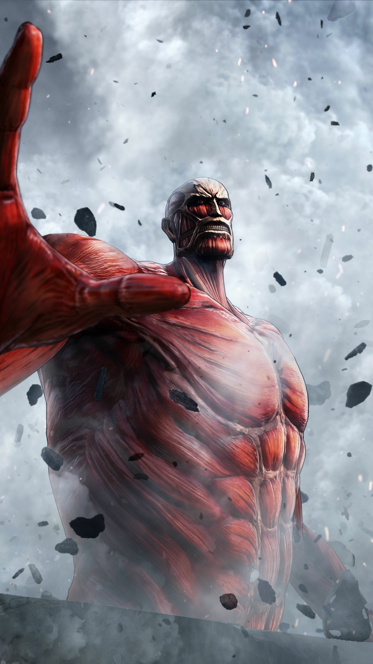 Attack on Titan 2 Colossal Titan iPhone iPhone 6S, iPhone 7 Wallpaper, HD Games 4K Wallpaper, Image, Photo and Background