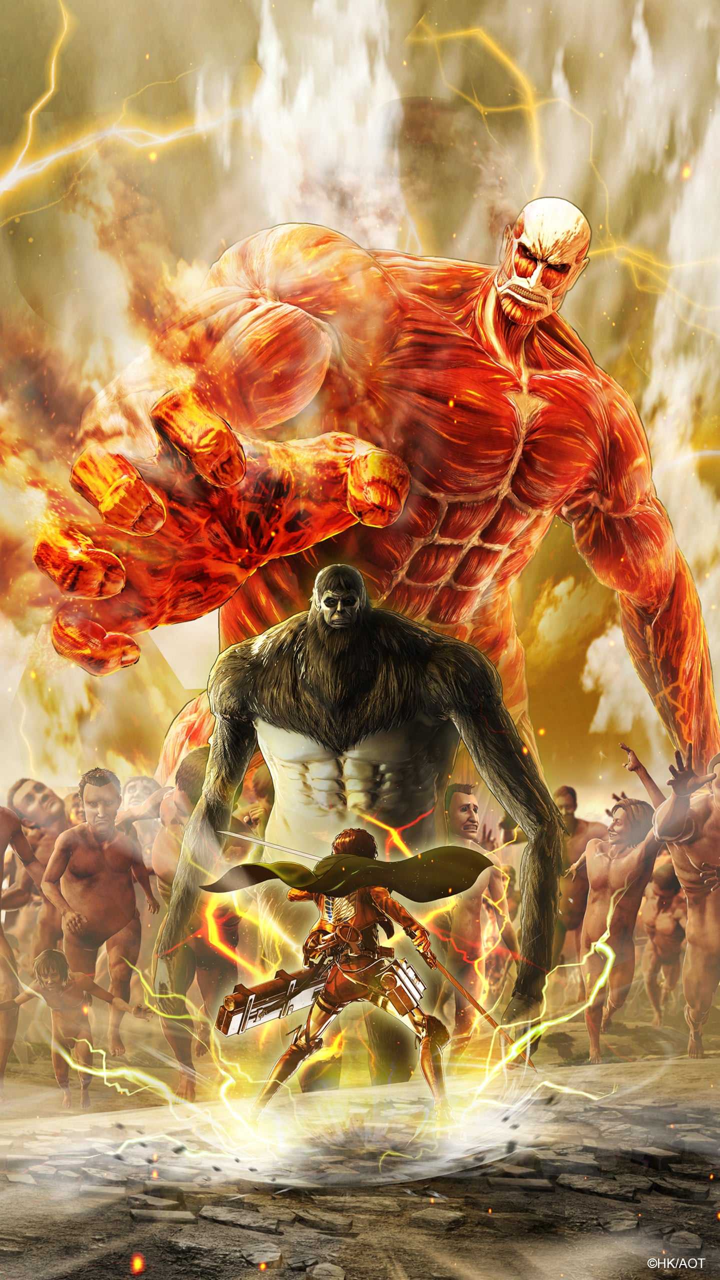 Wallpaper Attack On Titan 4k For Android Apk Download - Attack On Titan