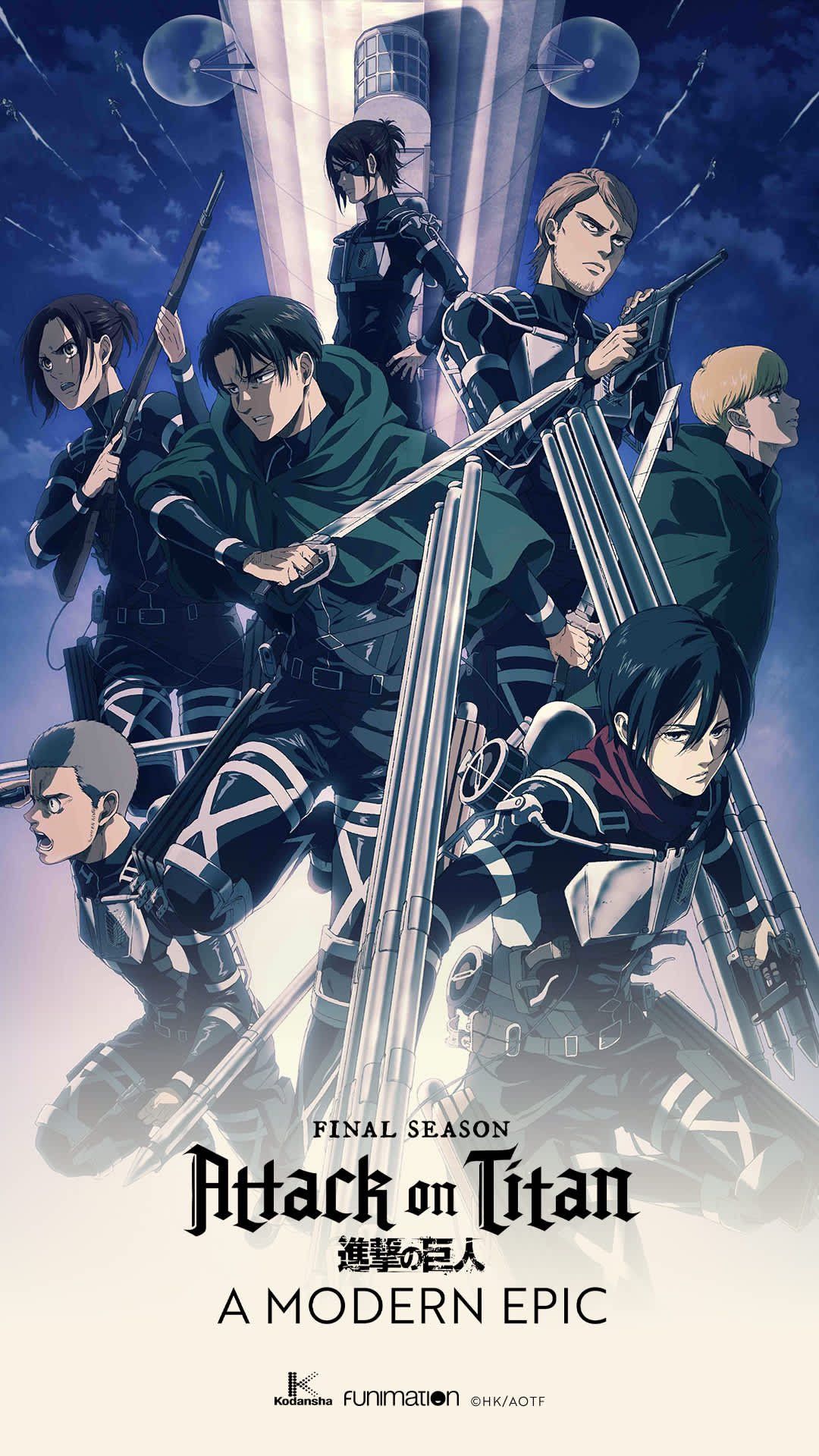 A poster for attack on titan - Attack On Titan