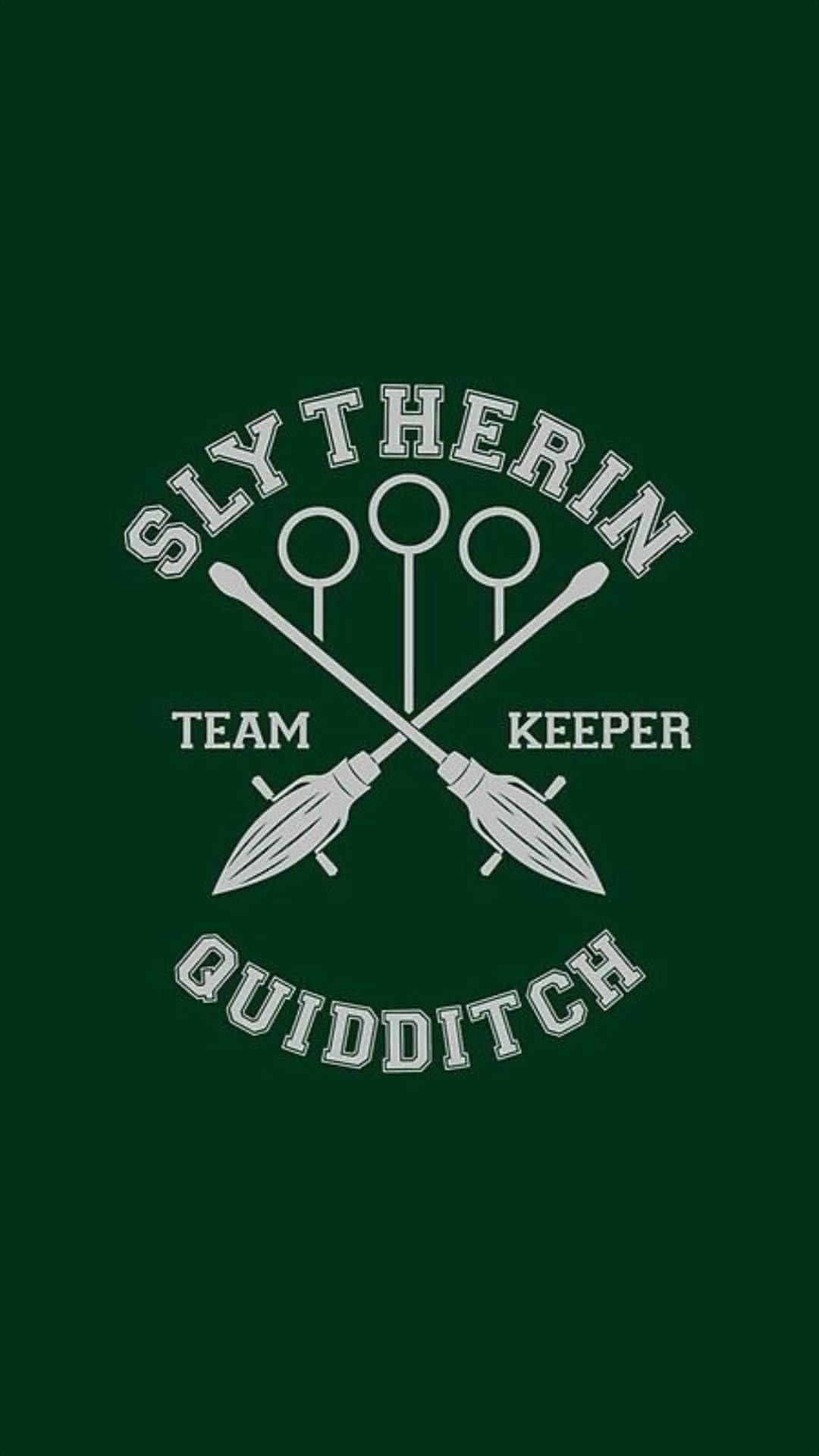 Download Slytherin Aesthetic Quidditch Team Keeper Wallpaper