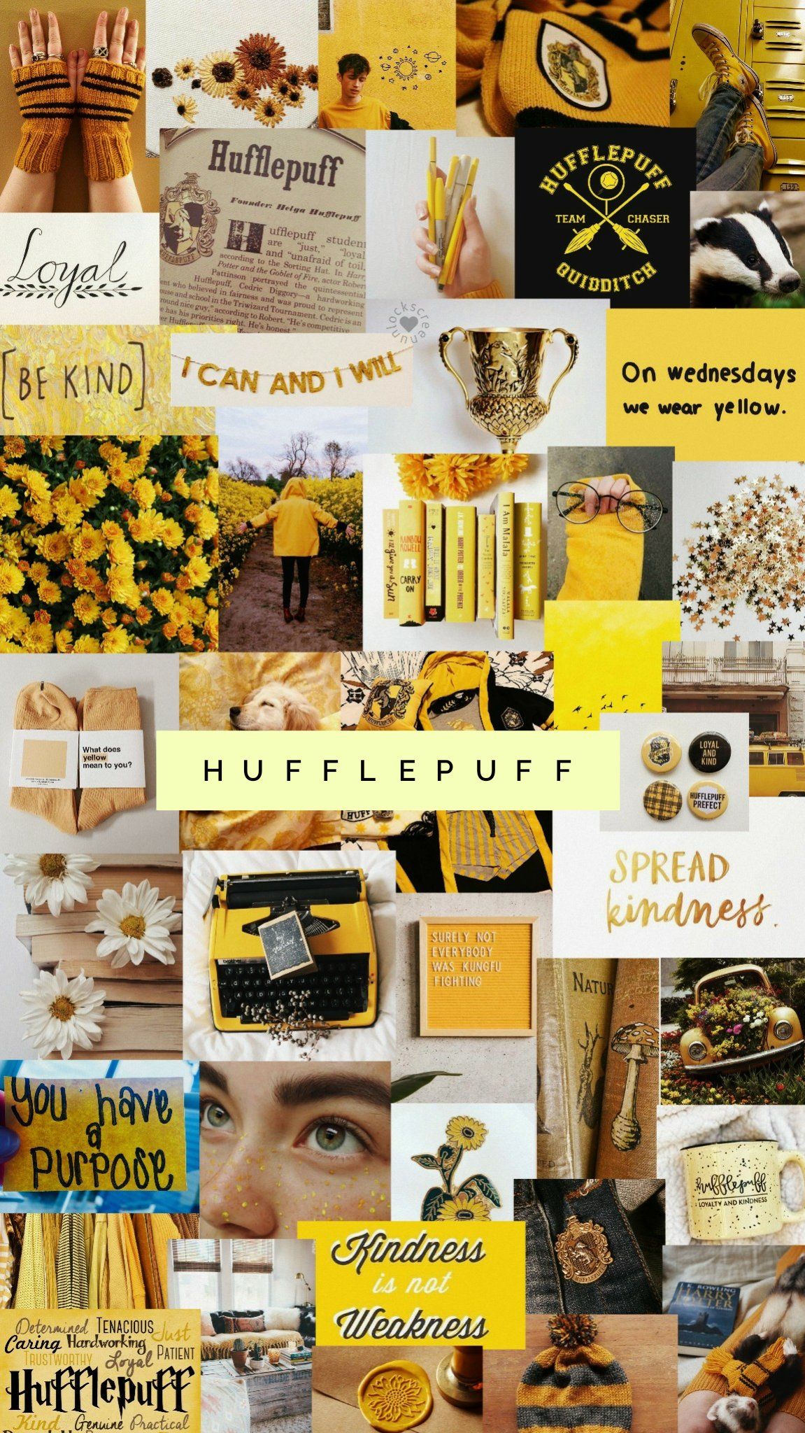 Aesthetic Hufflepuff wallpaper for your phone or desktop! - Hufflepuff