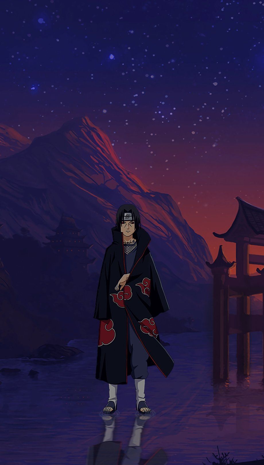 1080x1920 wallpaper of Itachi from the anime series Naruto. - Itachi Uchiha