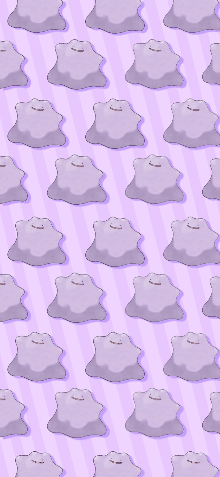 A pattern of purple and white circles - Pokemon