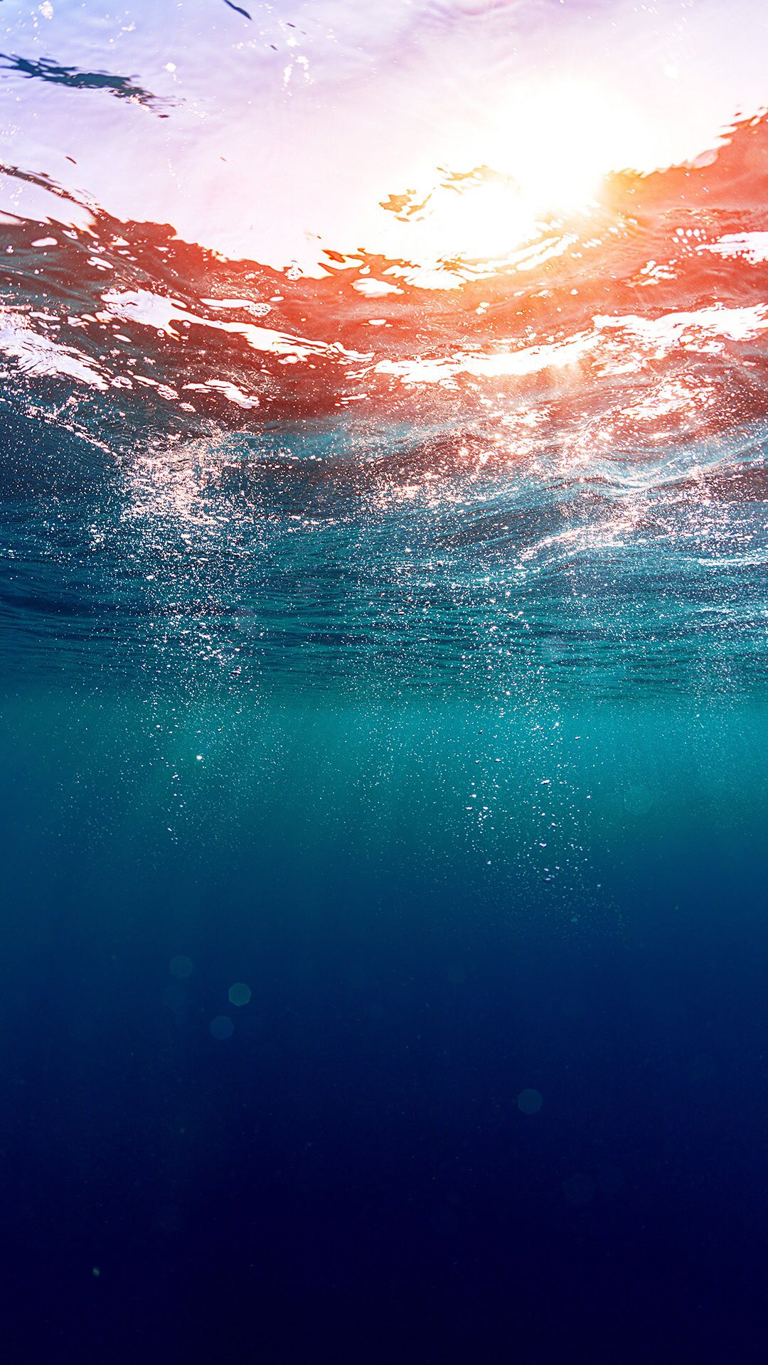 Ocean Water Wallpaper and Background 4K, HD, Dual Screen