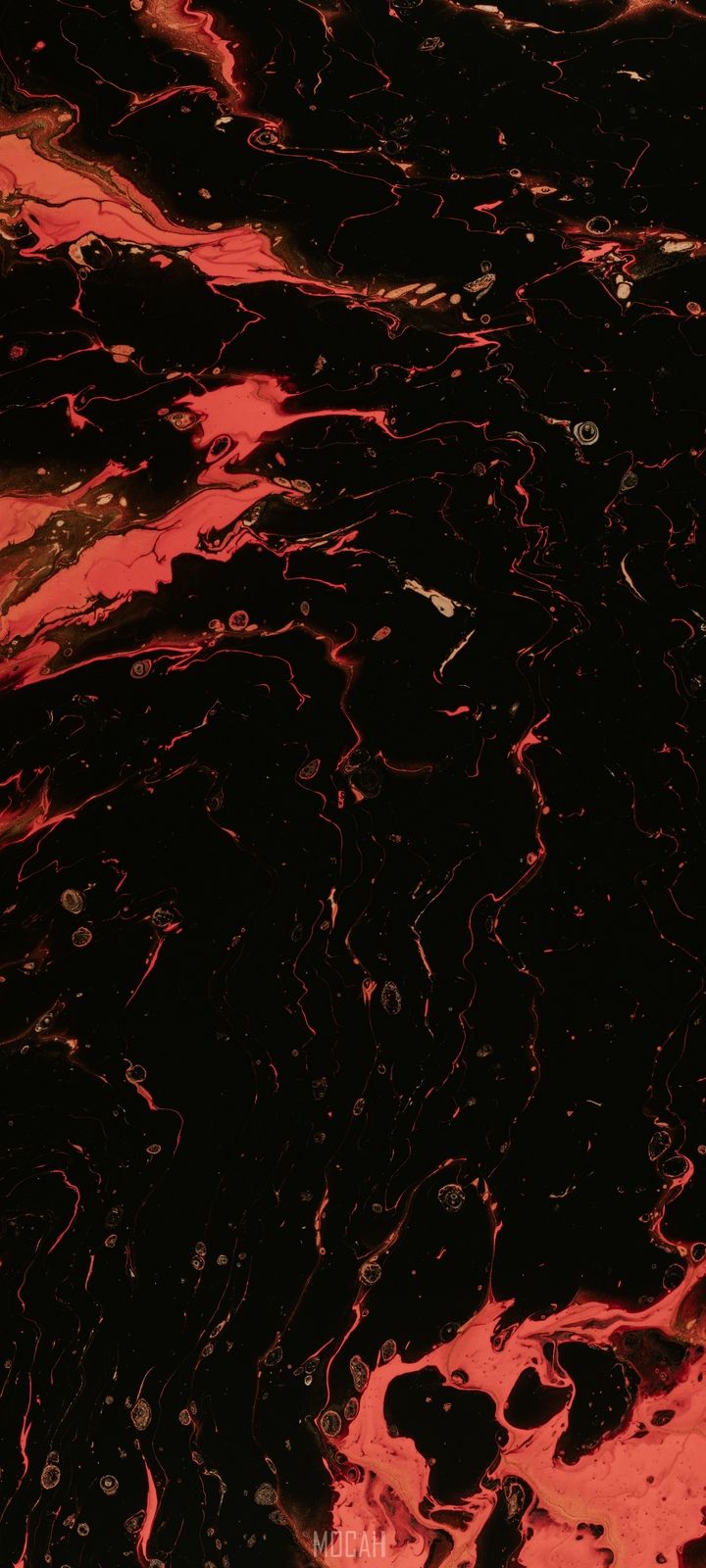 IPhone wallpaper with black and red marble background - Blood