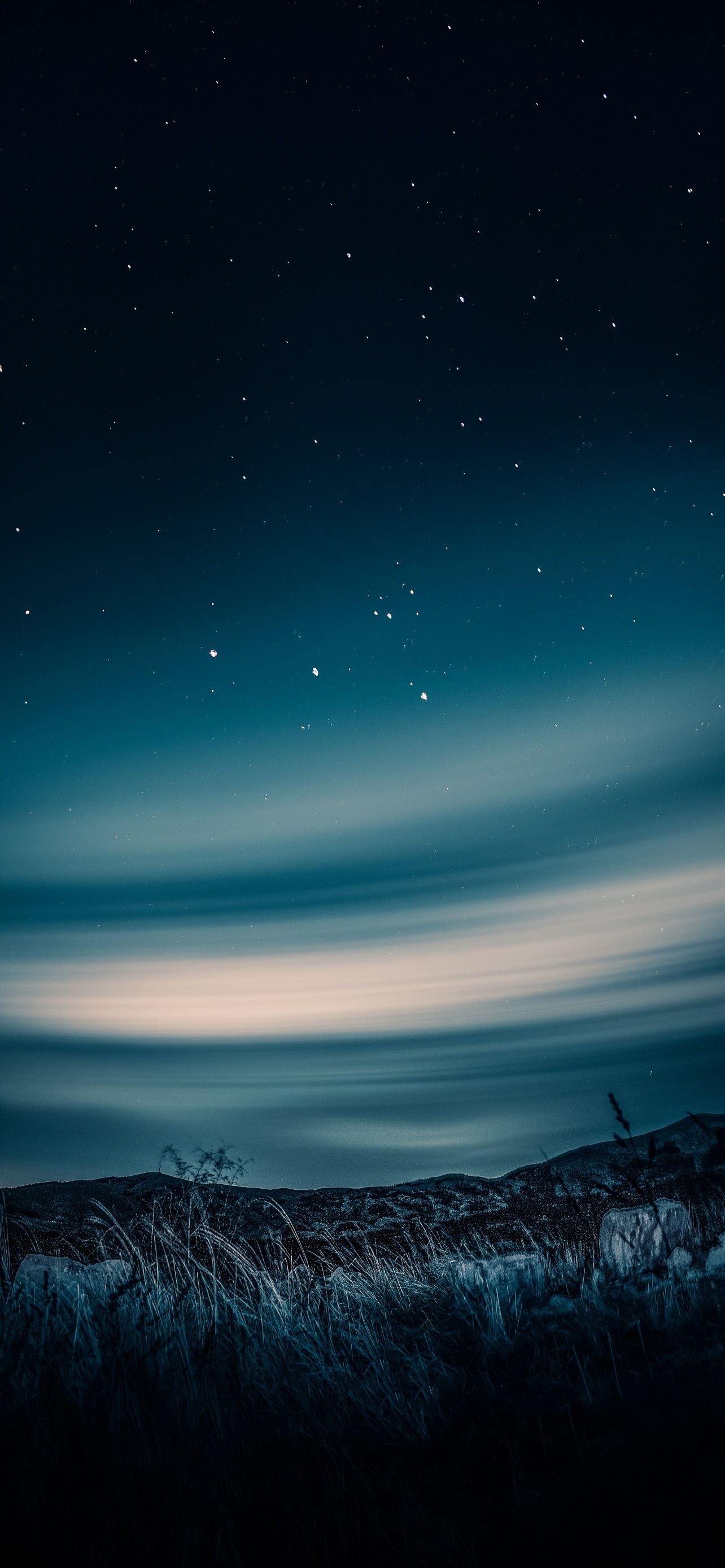 Aurora Borealis Wallpaper 4K, Night sky, Stars, Nature