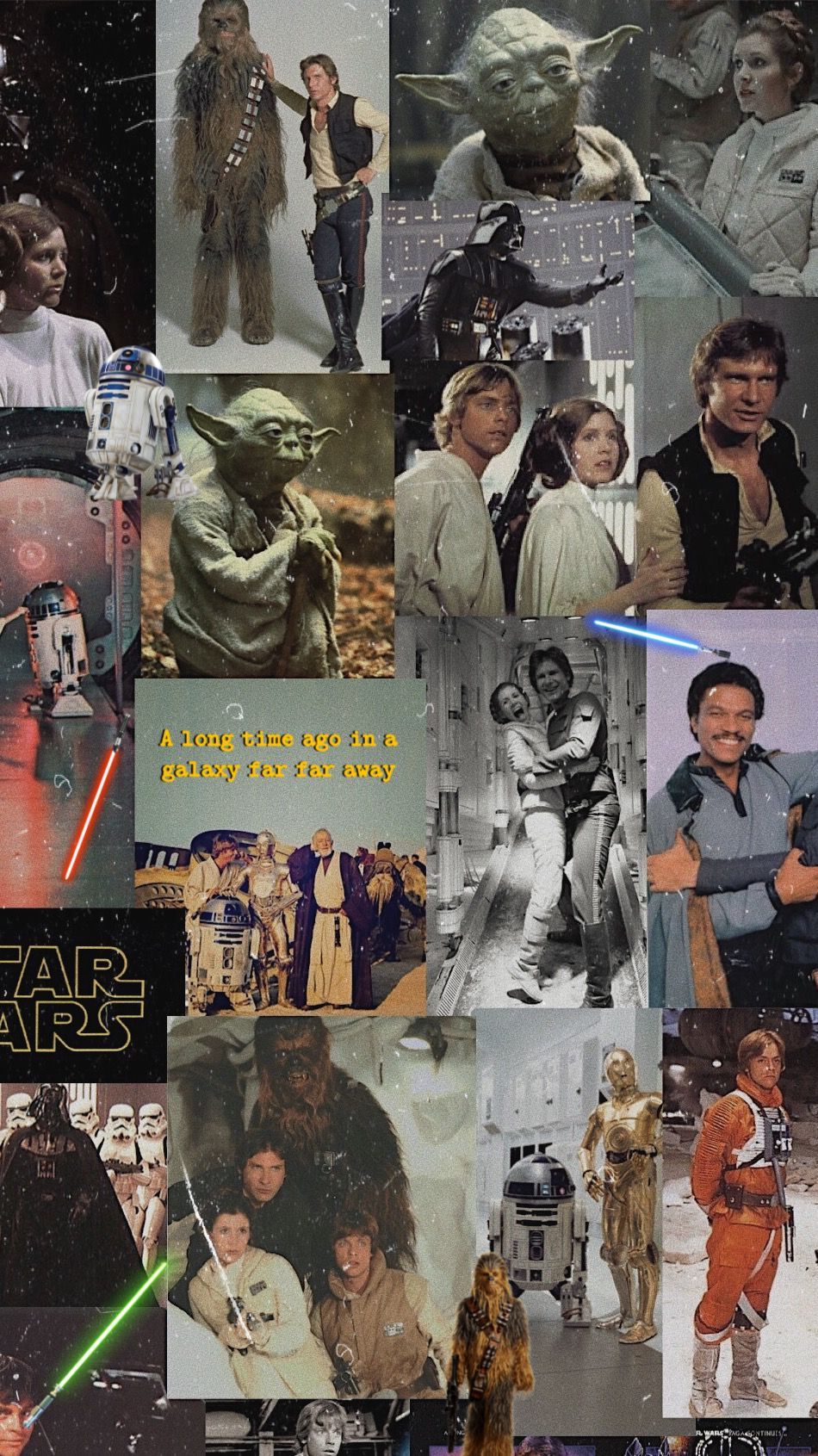 Star Wars Collage Wallpaper Free Star Wars Collage Background
