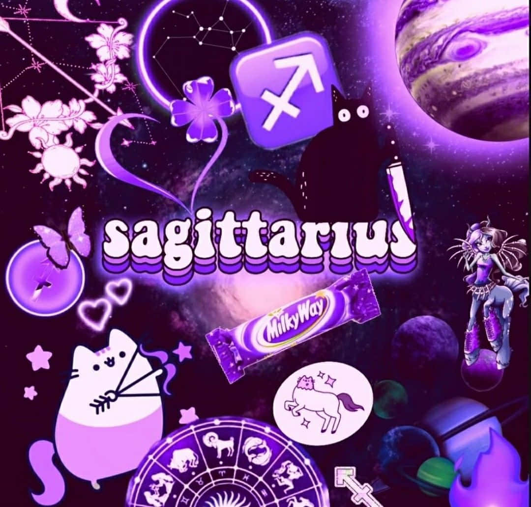 Download Sagittarius Aesthetic Wallpaper