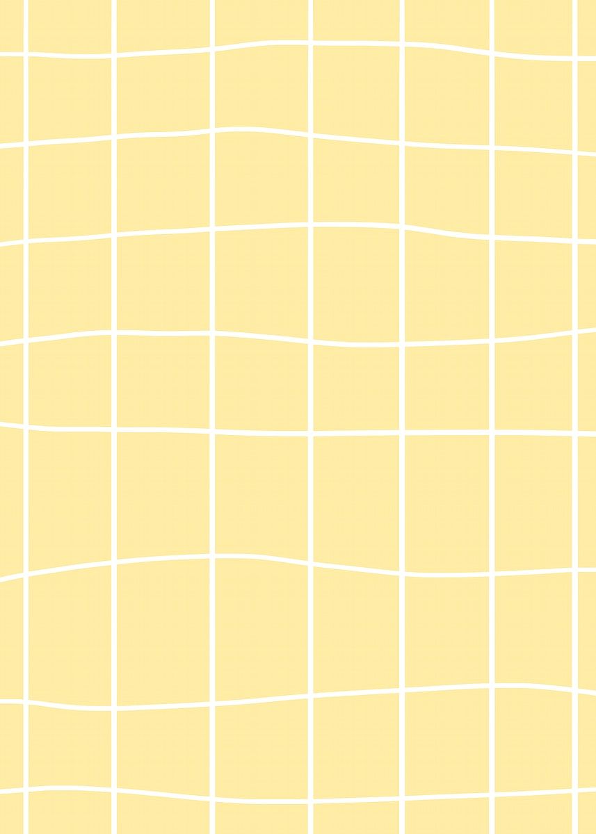 A grid of white lines on a yellow background - Grid