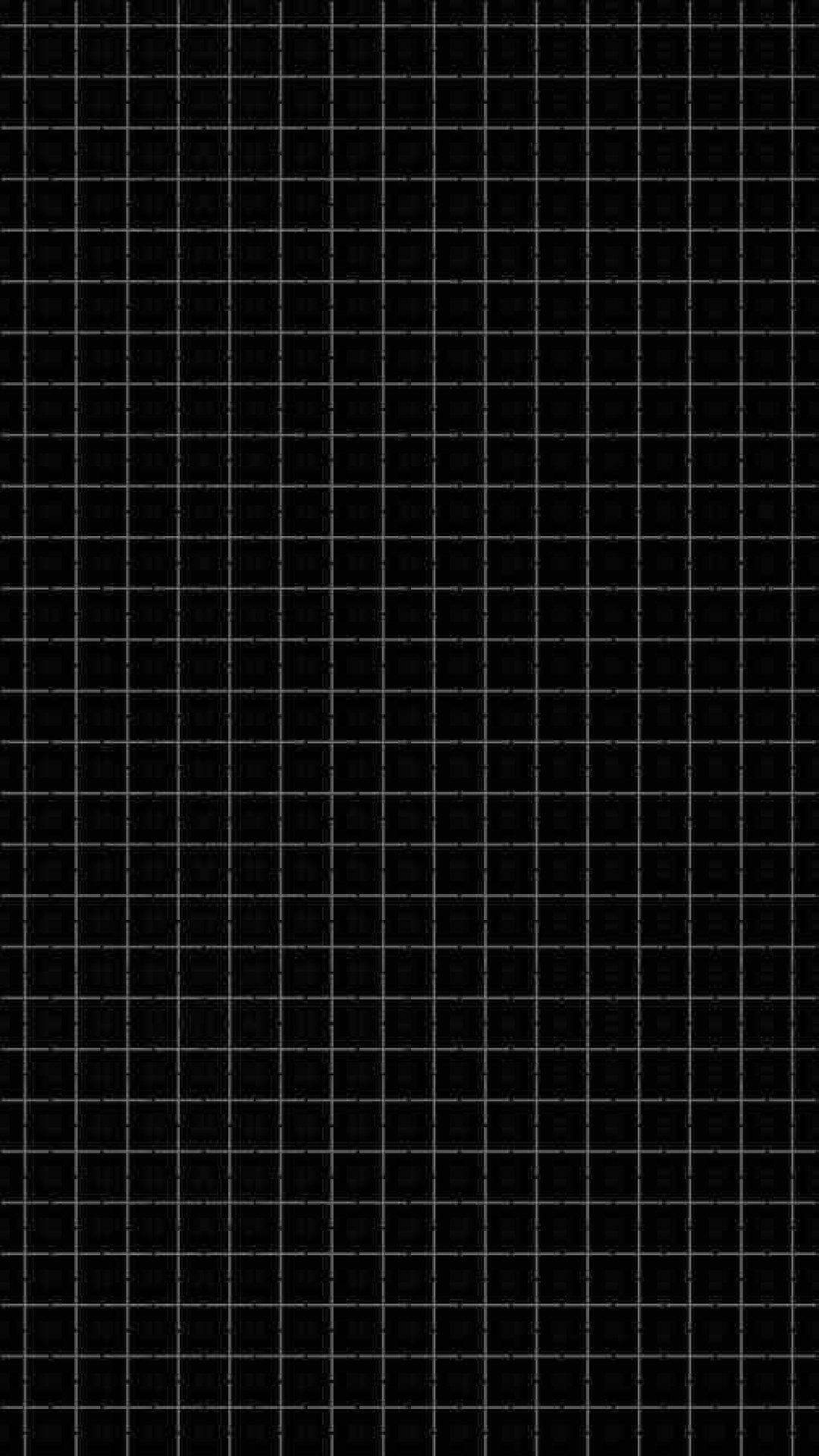 A black and white screen with lines - Grid