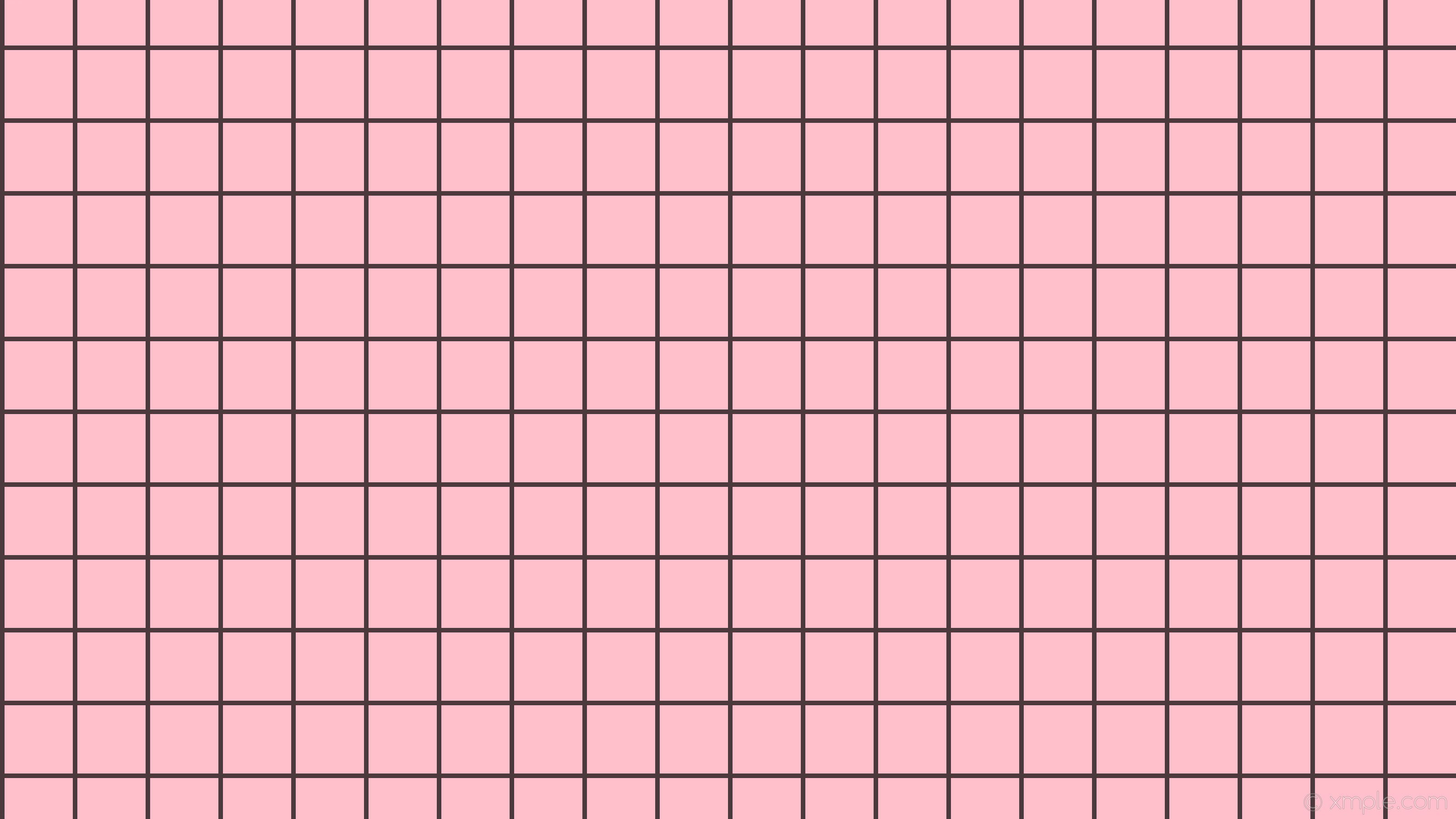Pink background with black grid lines - Grid