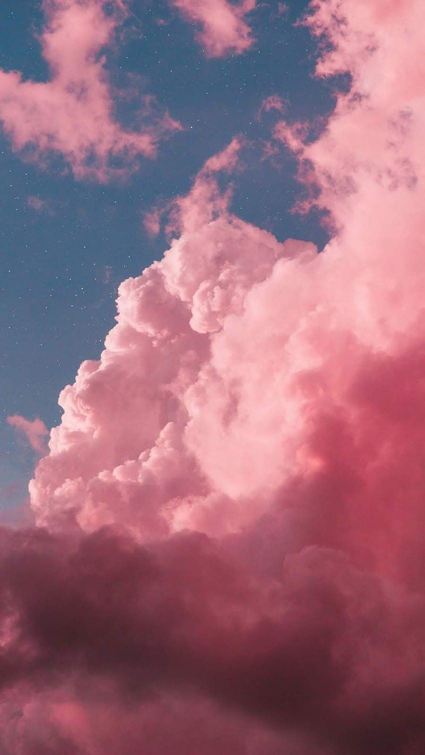 Pink clouds in the sky - Aries