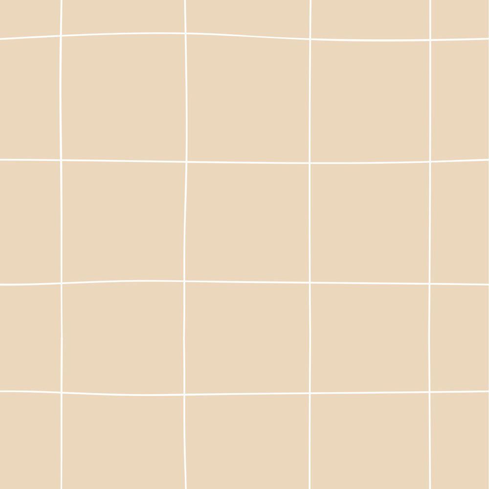 A beige background with white lines - Grid