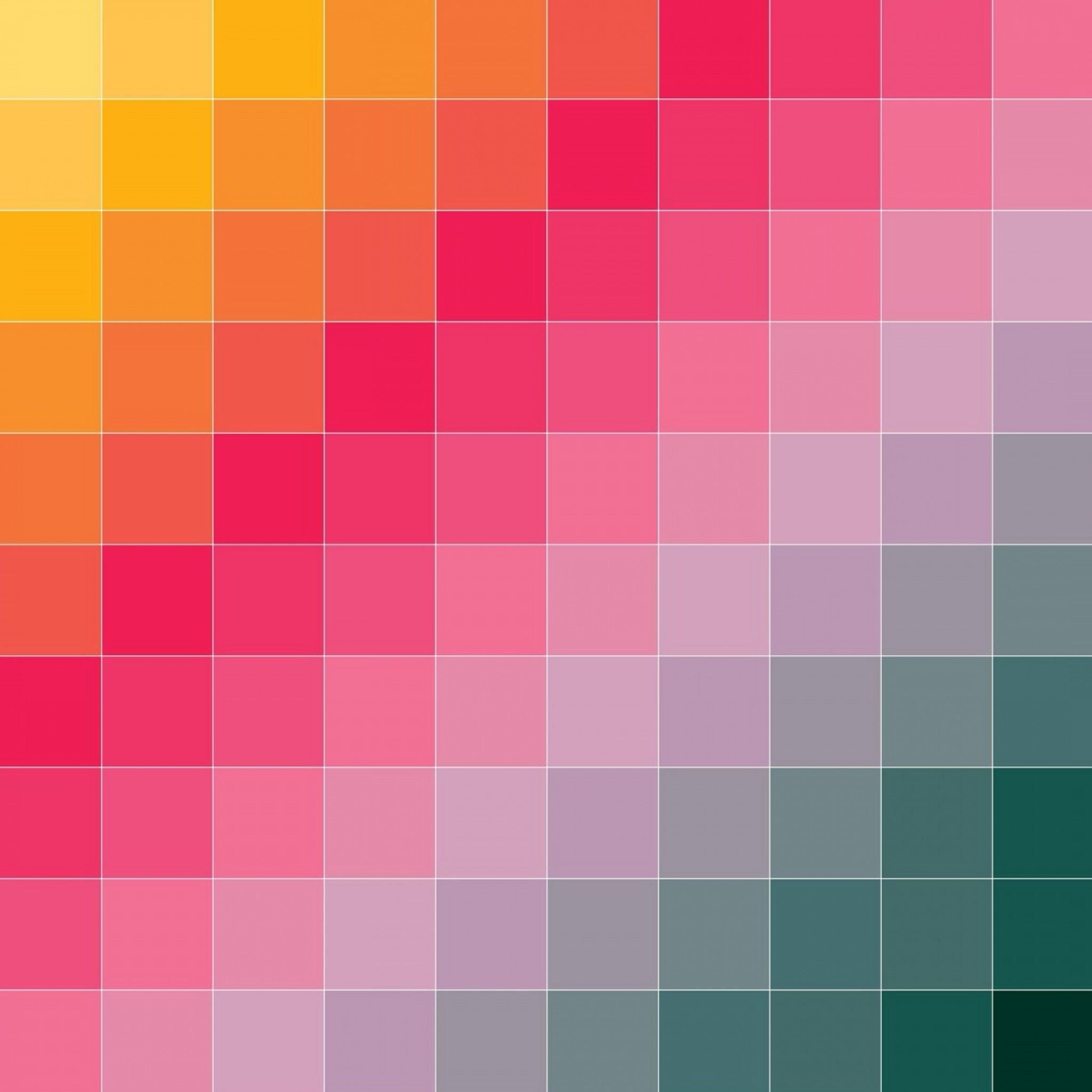 A color chart with a lot of different colors - Grid