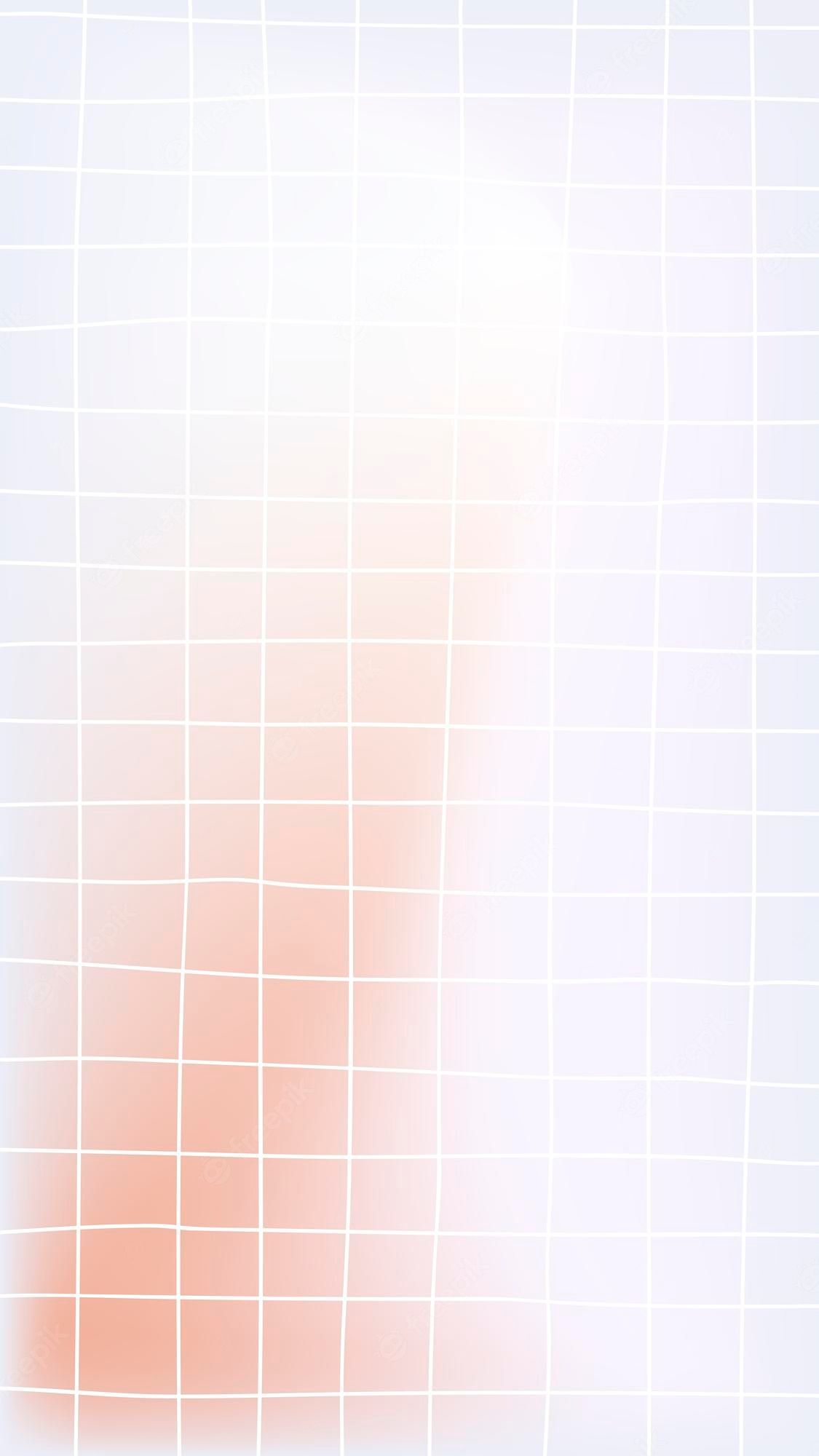 A white and pink grid with some lines - Grid