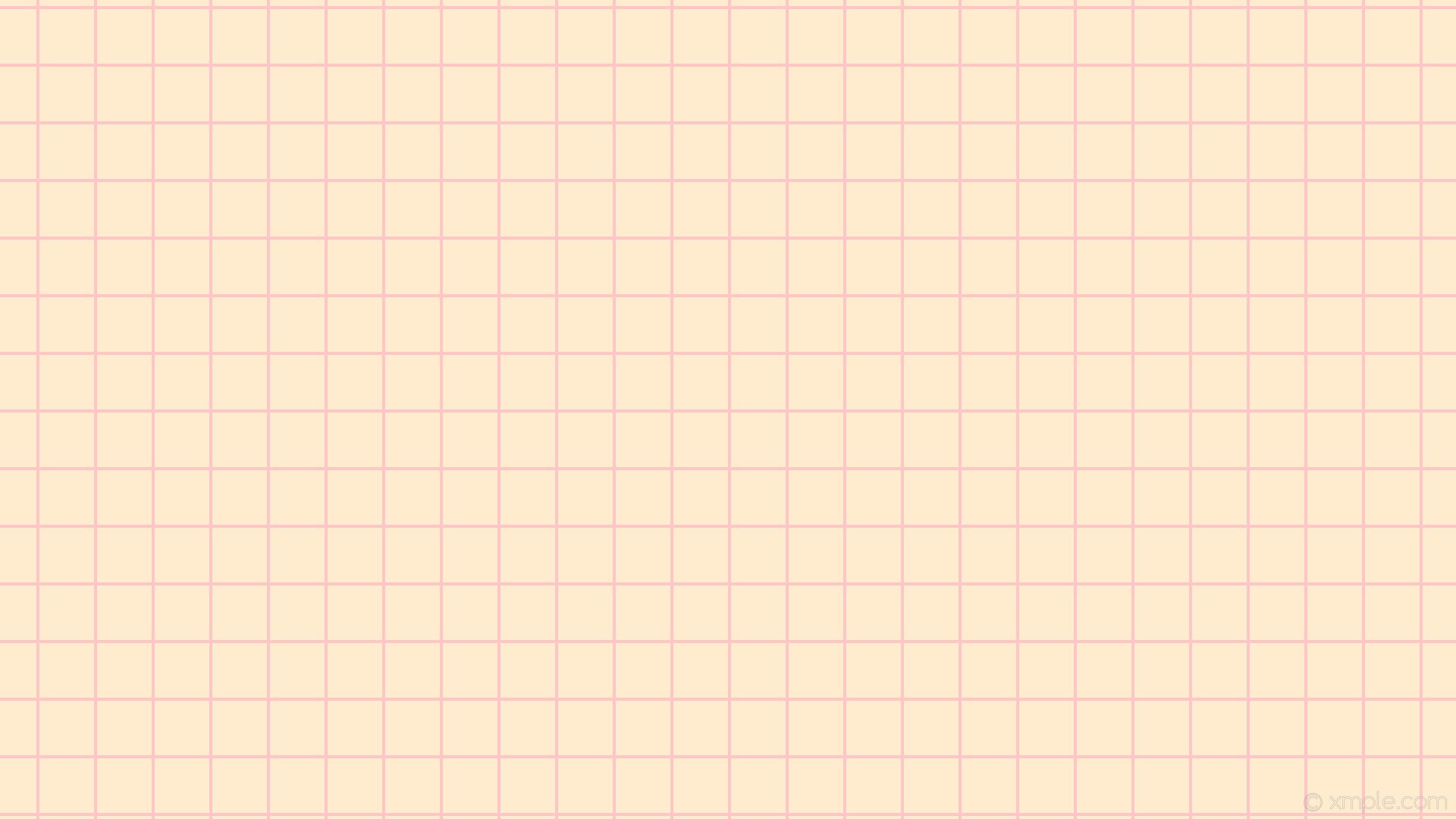 wallpaper graph paper pink grid brown blanched almond light pink #ffebcd #ffb6c1 0Â°